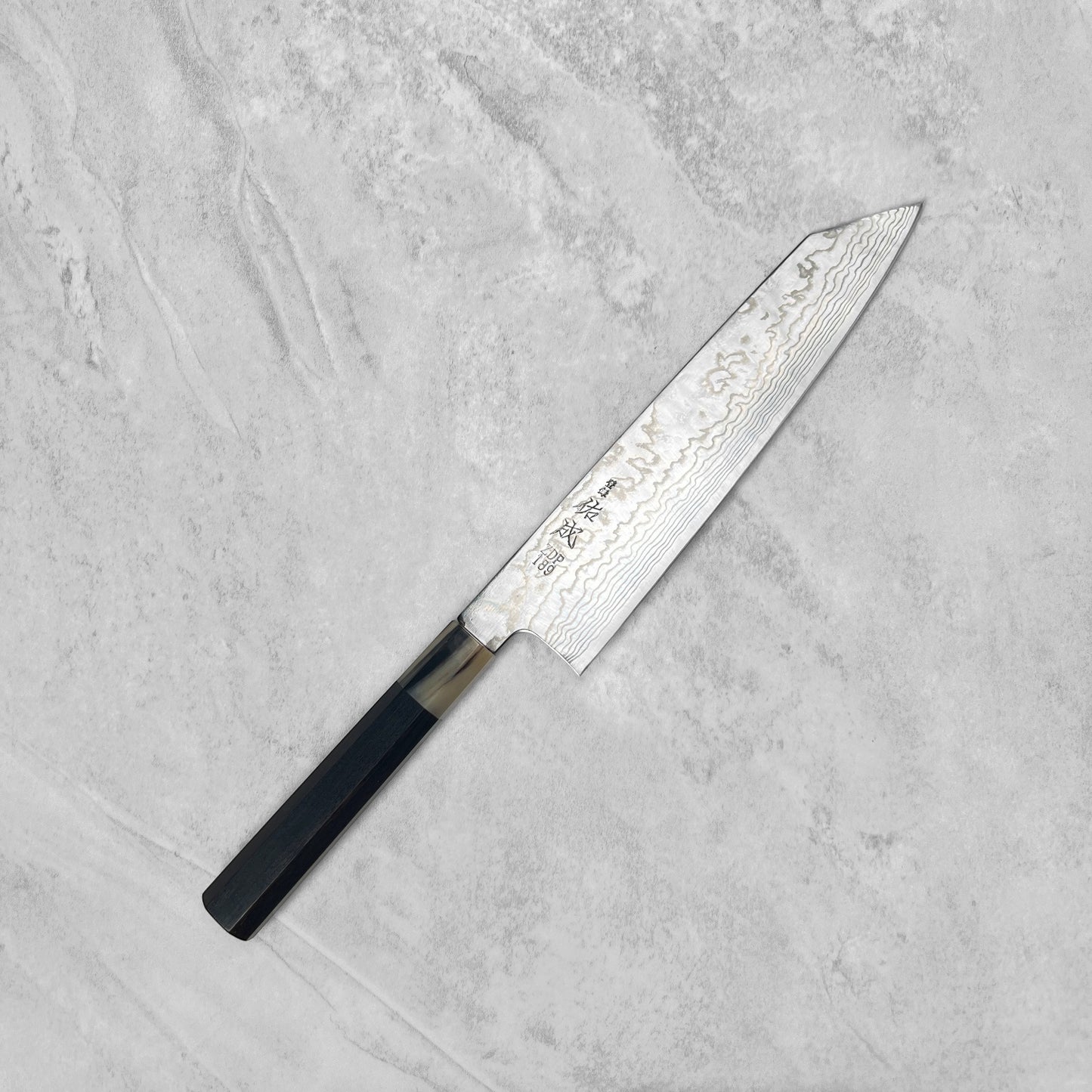 Sukenari ZDP189 Damascus Kiritsuke Gyuto