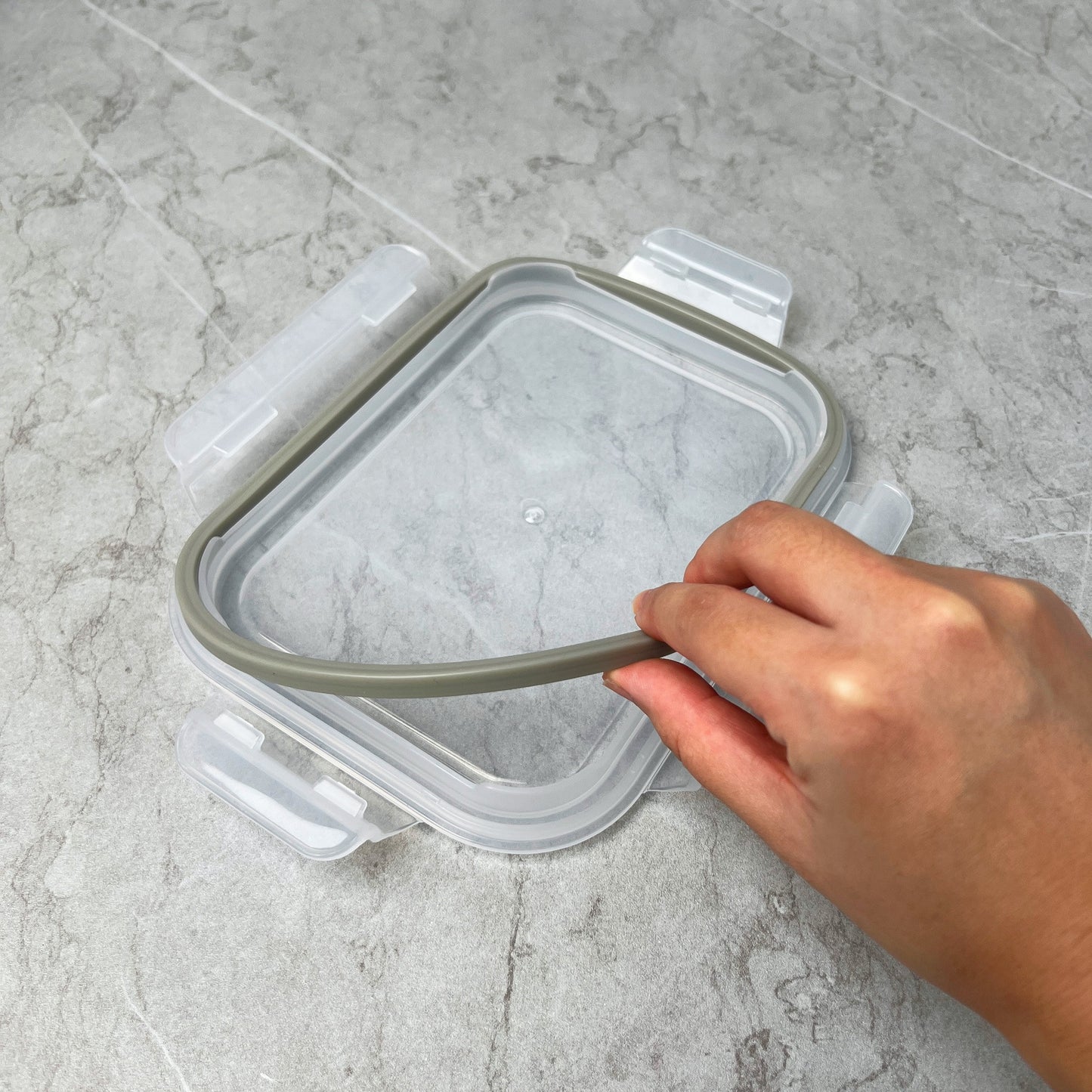 Semiblack Microwavable Stainless Steel Container
