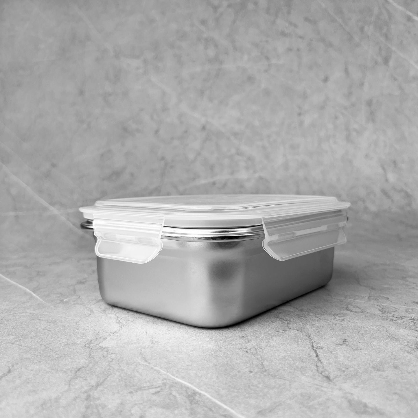 Semiblack Microwavable Stainless Steel Container