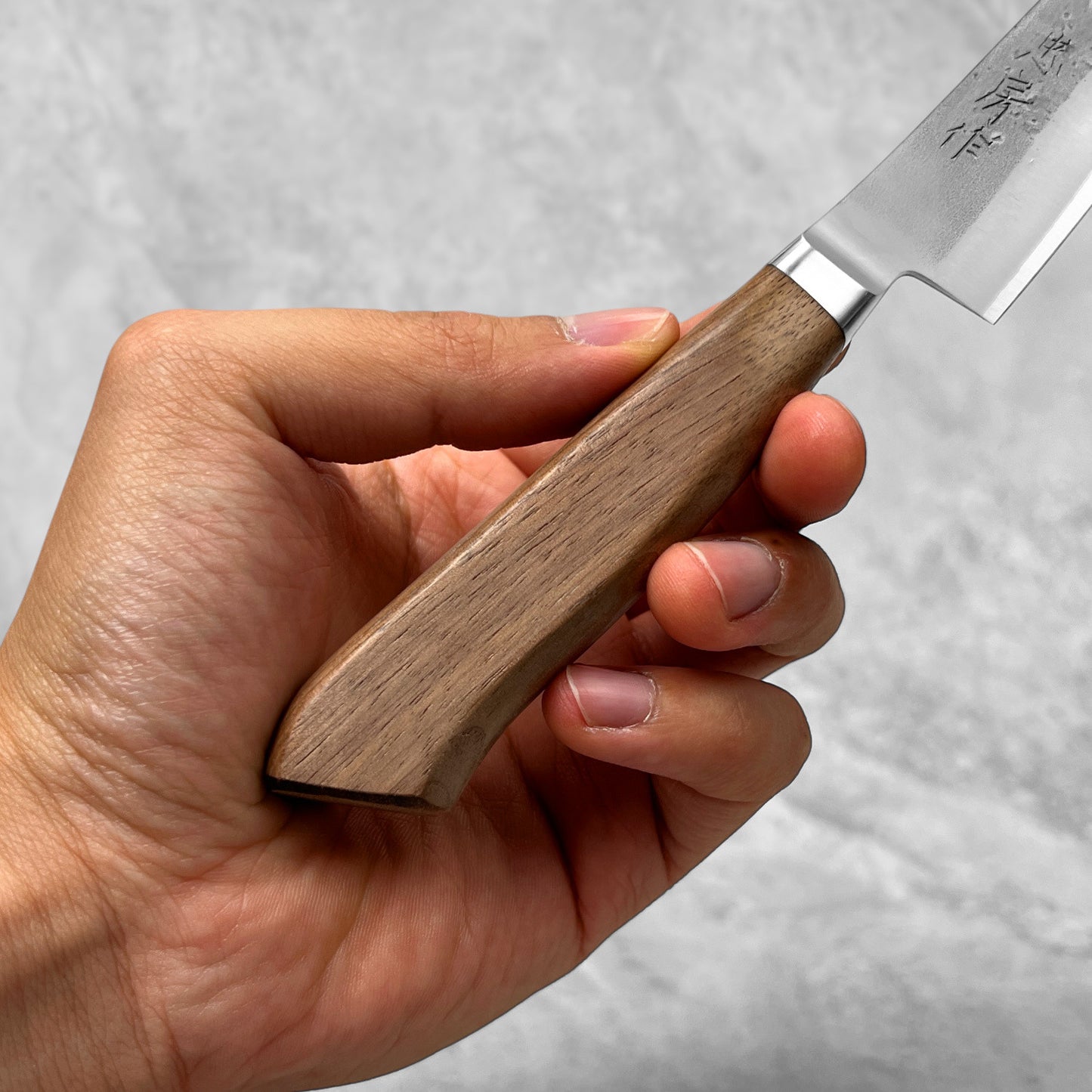 Tadafusa Blue #2 Nashiji Walnut Western Petty 125mm