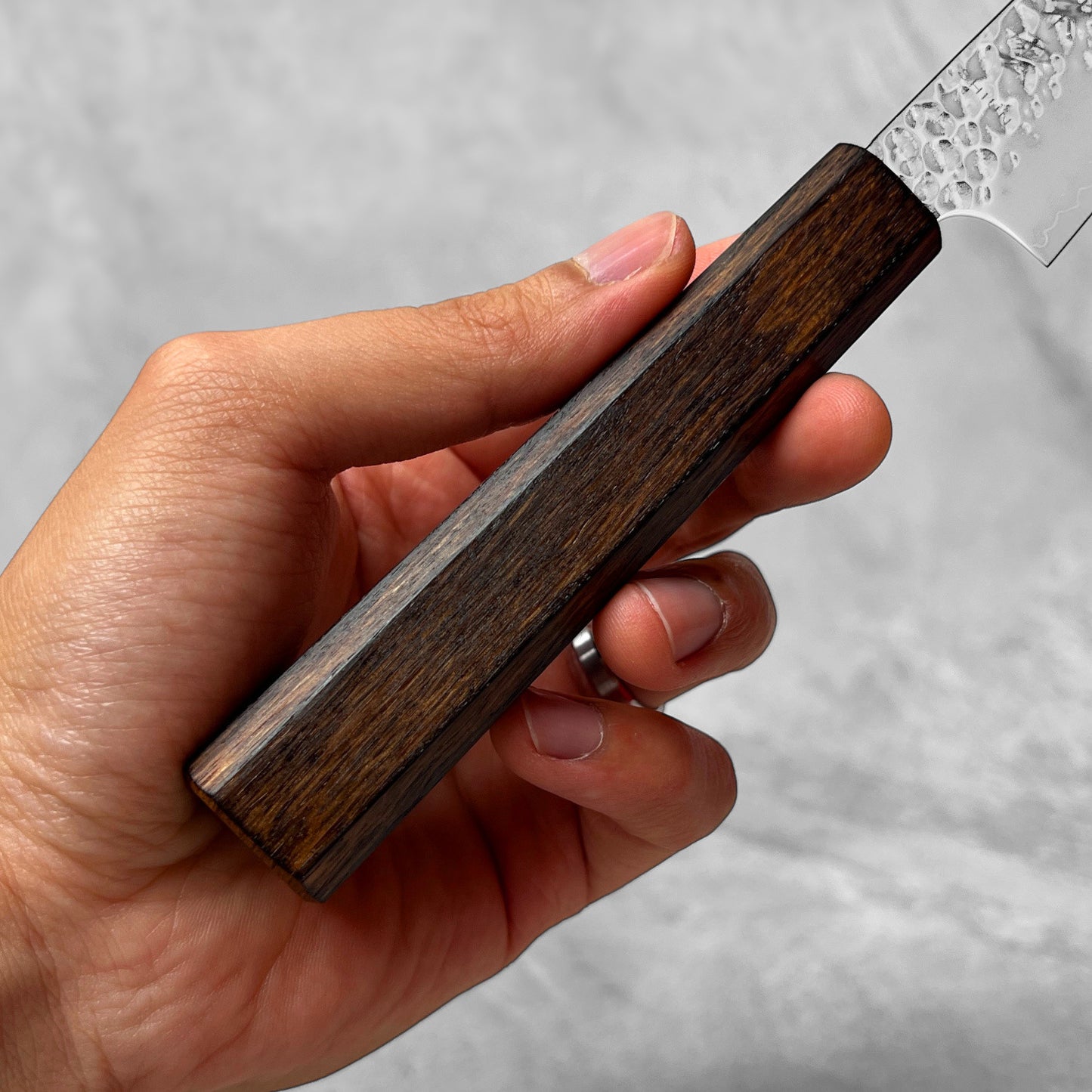 Seki Kanetsugu Shiun VG10 Soot Black Petty 150mm