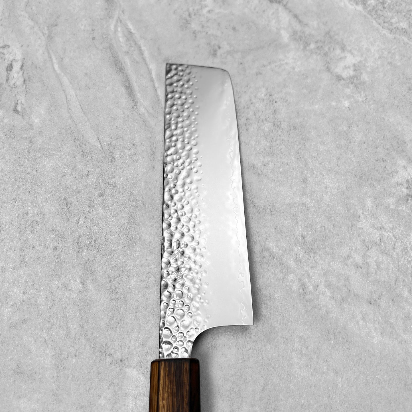 Seki Kanetsugu Shiun VG10 Soot Black Nakiri 170mm