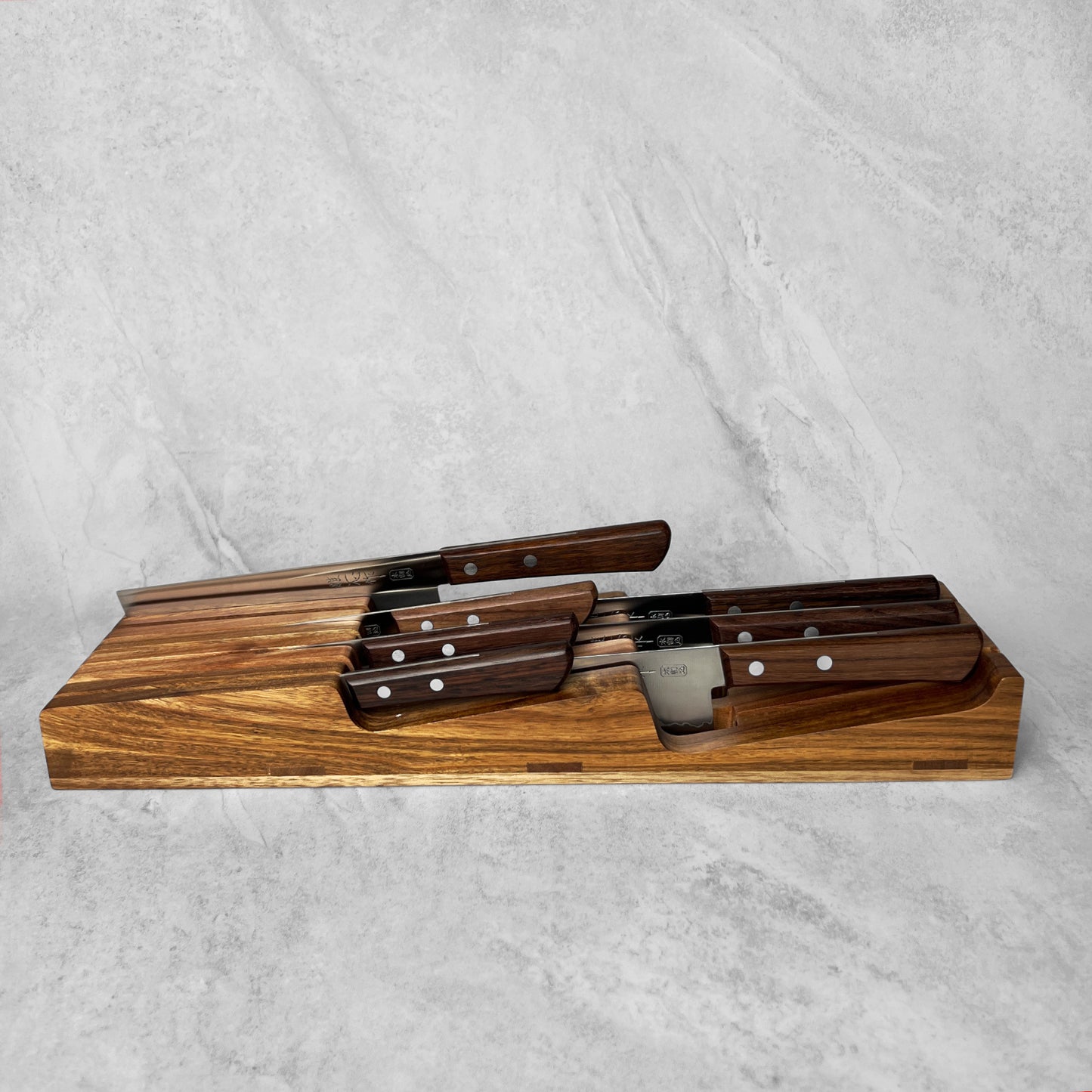 Xinzuo In-Drawer Knife Block (+ 7-Piece Knife Bundle)