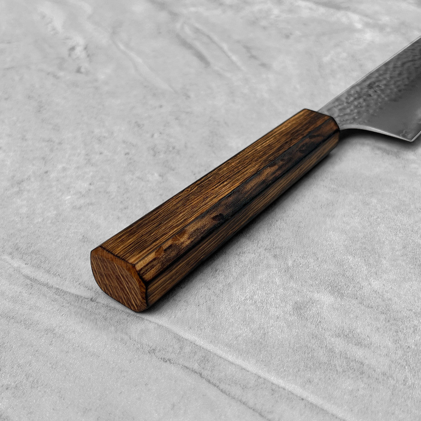Seki Kanetsugu Shiun VG10 Soot Black Nakiri 170mm