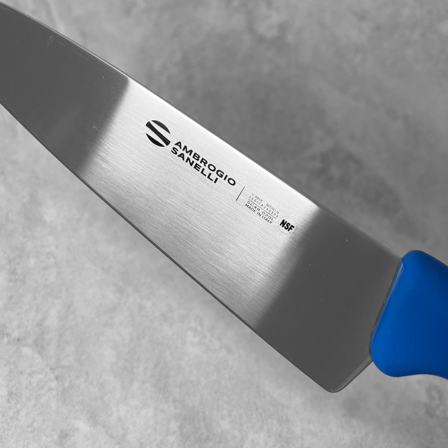 Ambrogio Sanelli Supra Nitro-B Chef Knife (Blue)