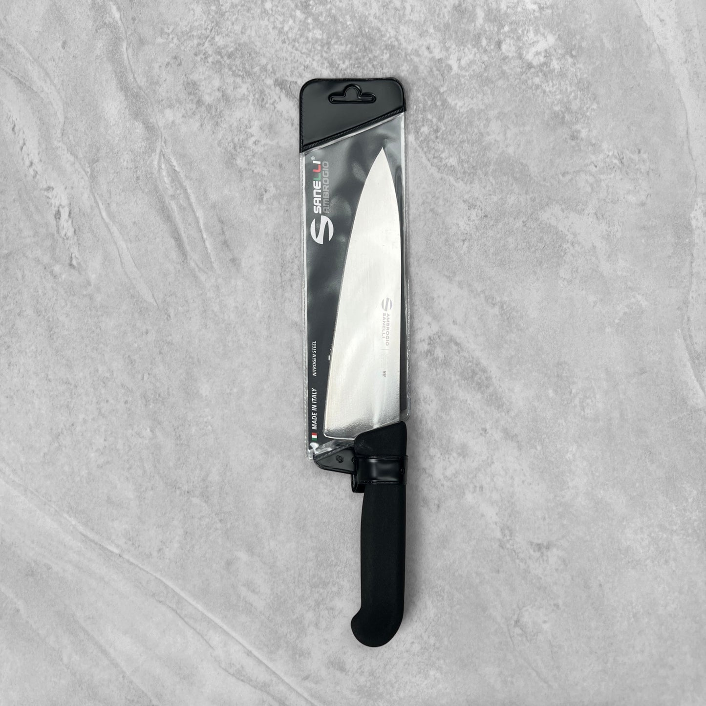 Ambrogio Sanelli Supra Nitro-B Chef Knife (Black)