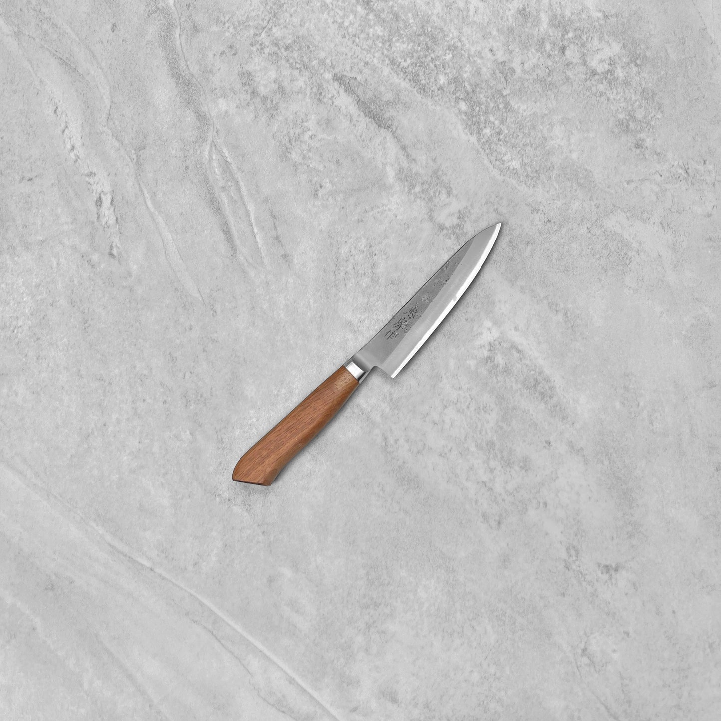 Tadafusa Blue #2 Nashiji Walnut Western Petty 125mm