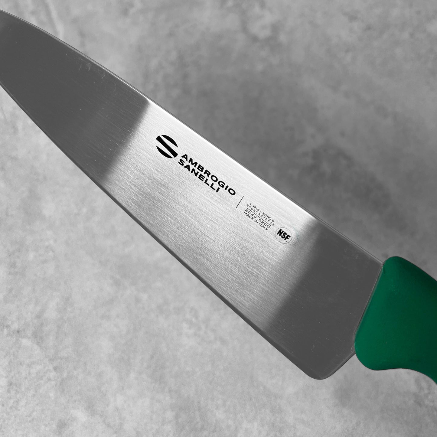 Ambrogio Sanelli Supra Nitro-B Chef Knife (Green)
