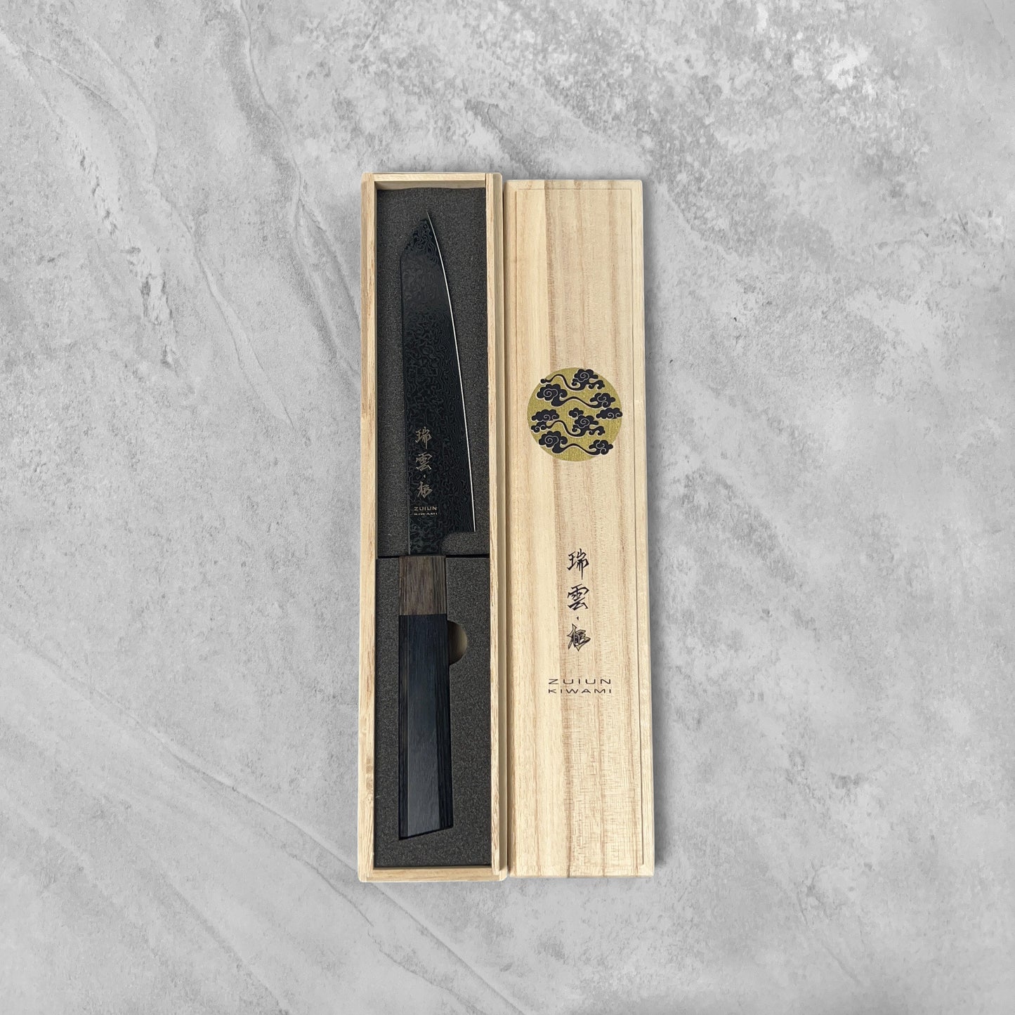 Seki Kanetsugu Zuiun "Kiwami" SG2 Damascus Petty 150mm