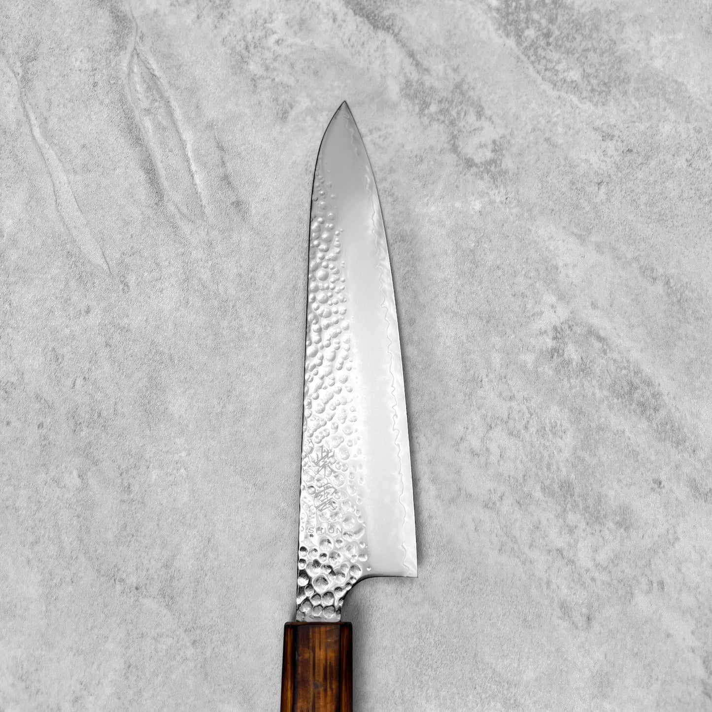 Seki Kanetsugu Shiun VG10 Soot Black Gyuto 200mm