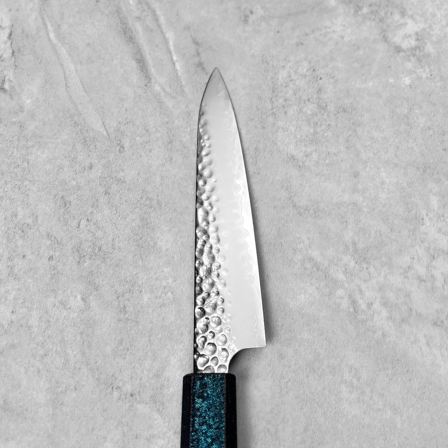 Seki Kanetsugu Shiun VG10 Cerulean Blue Petty 150mm