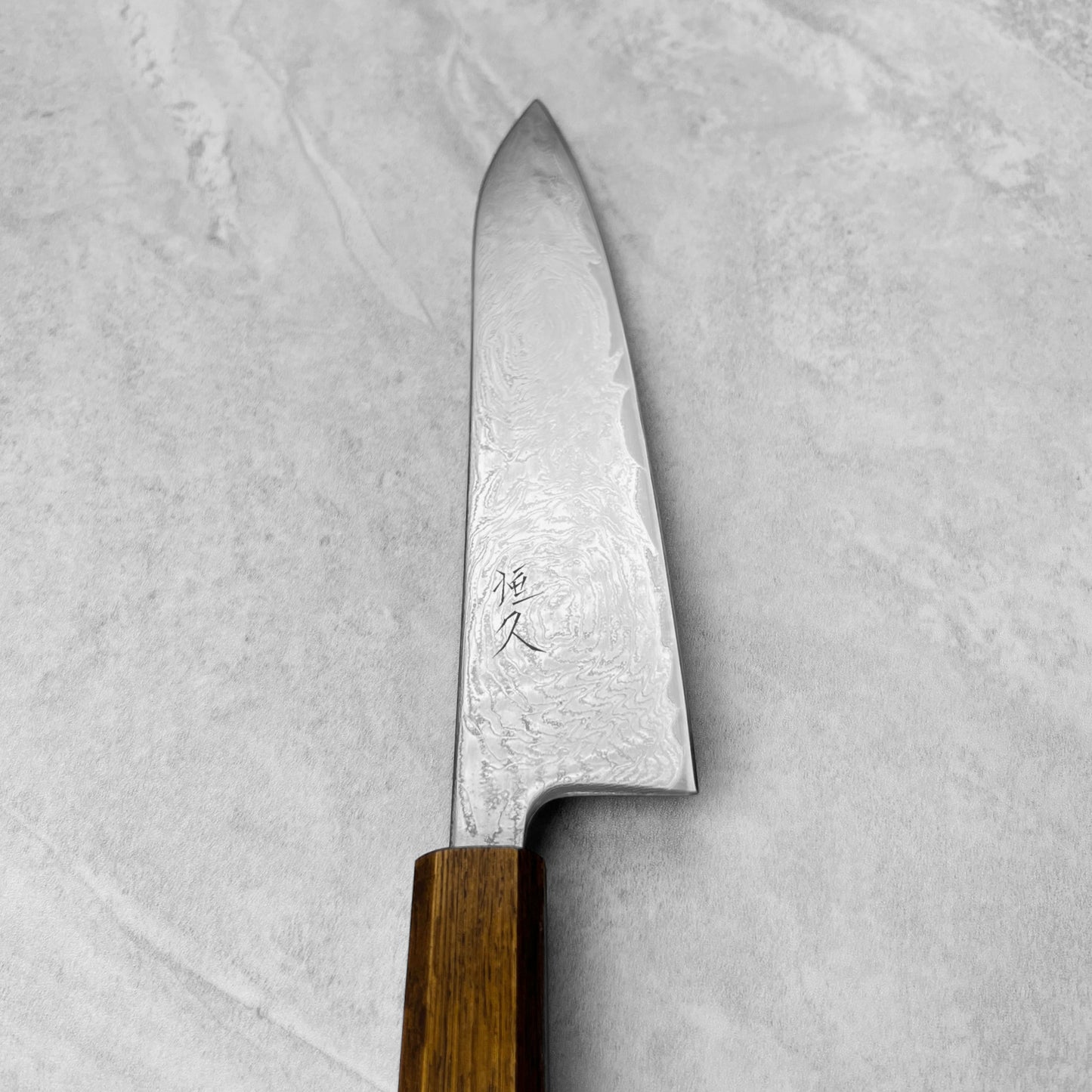Tsunehisa Nami AUS-10 Damascus Gyuto 210mm