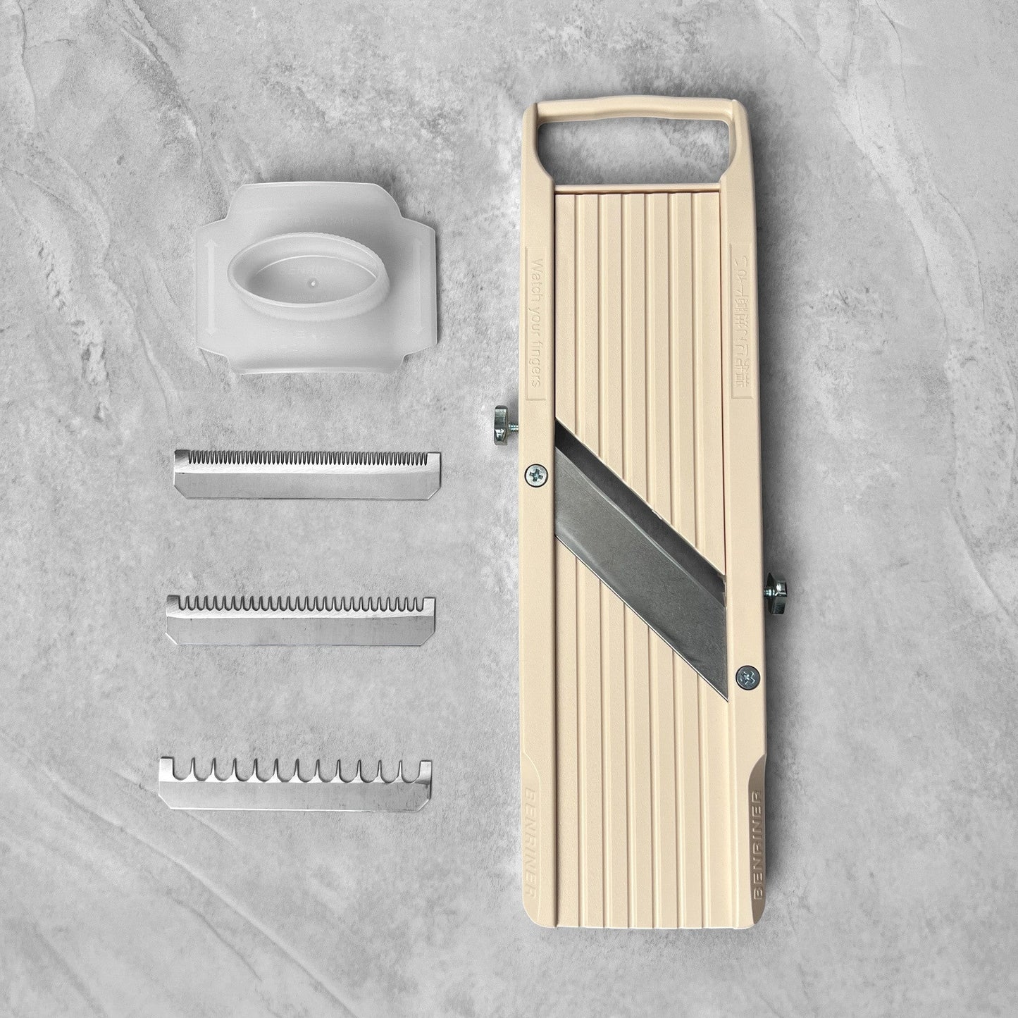 Benriner Mandoline Slicer (+ Catch Tray)