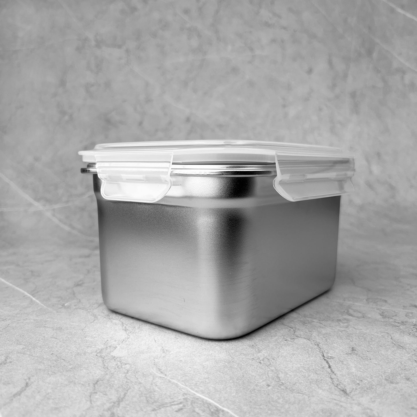 Semiblack Microwavable Stainless Steel Container