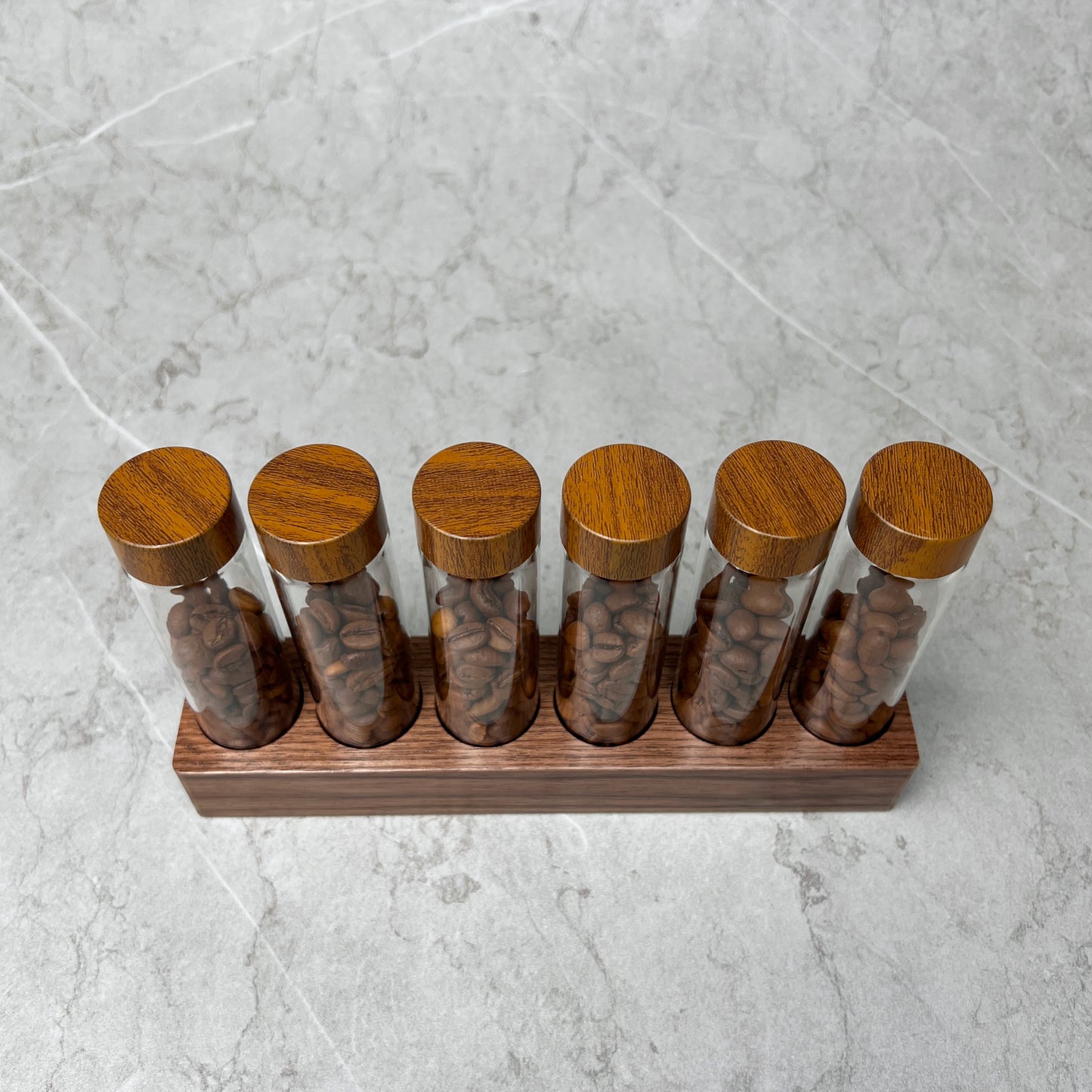 Single Dose Coffee Bean Test Tube Rack