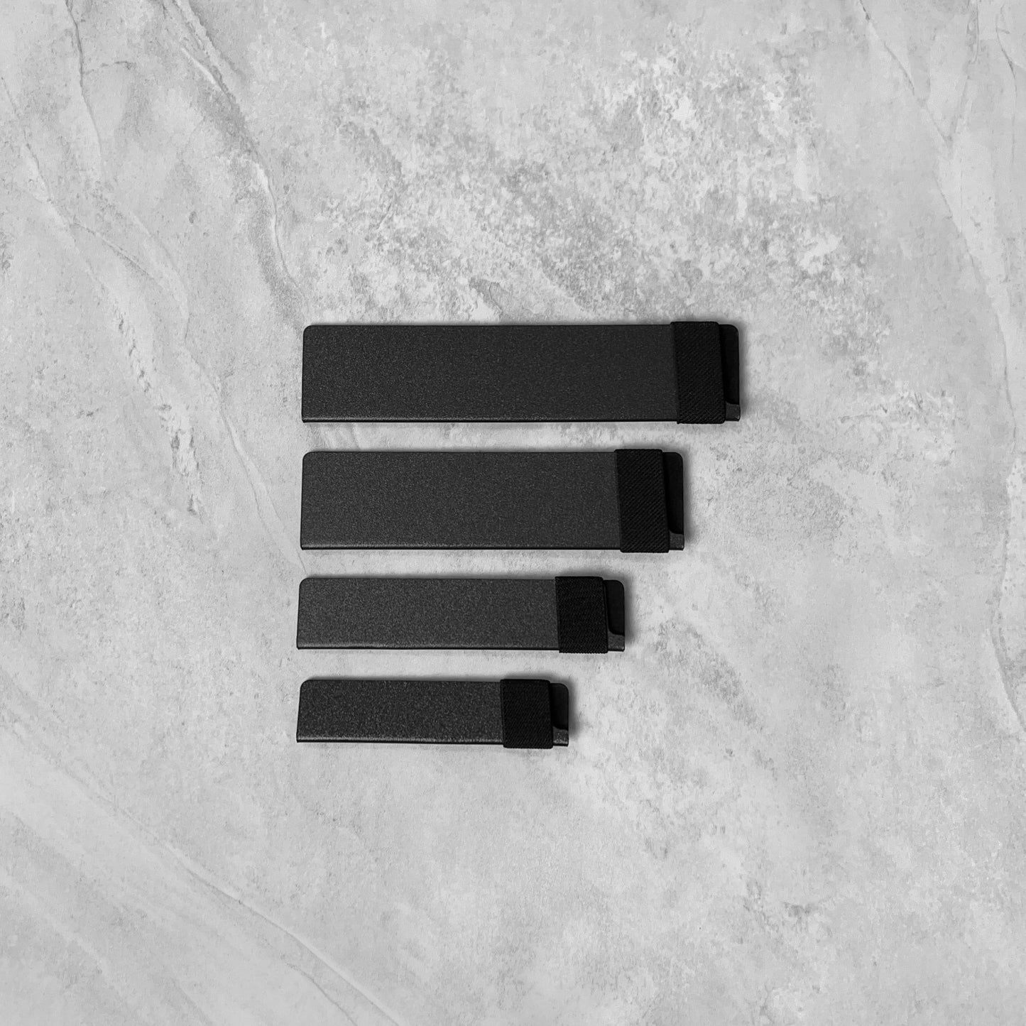 Felt-Lined Knife Guard with Elastic Band