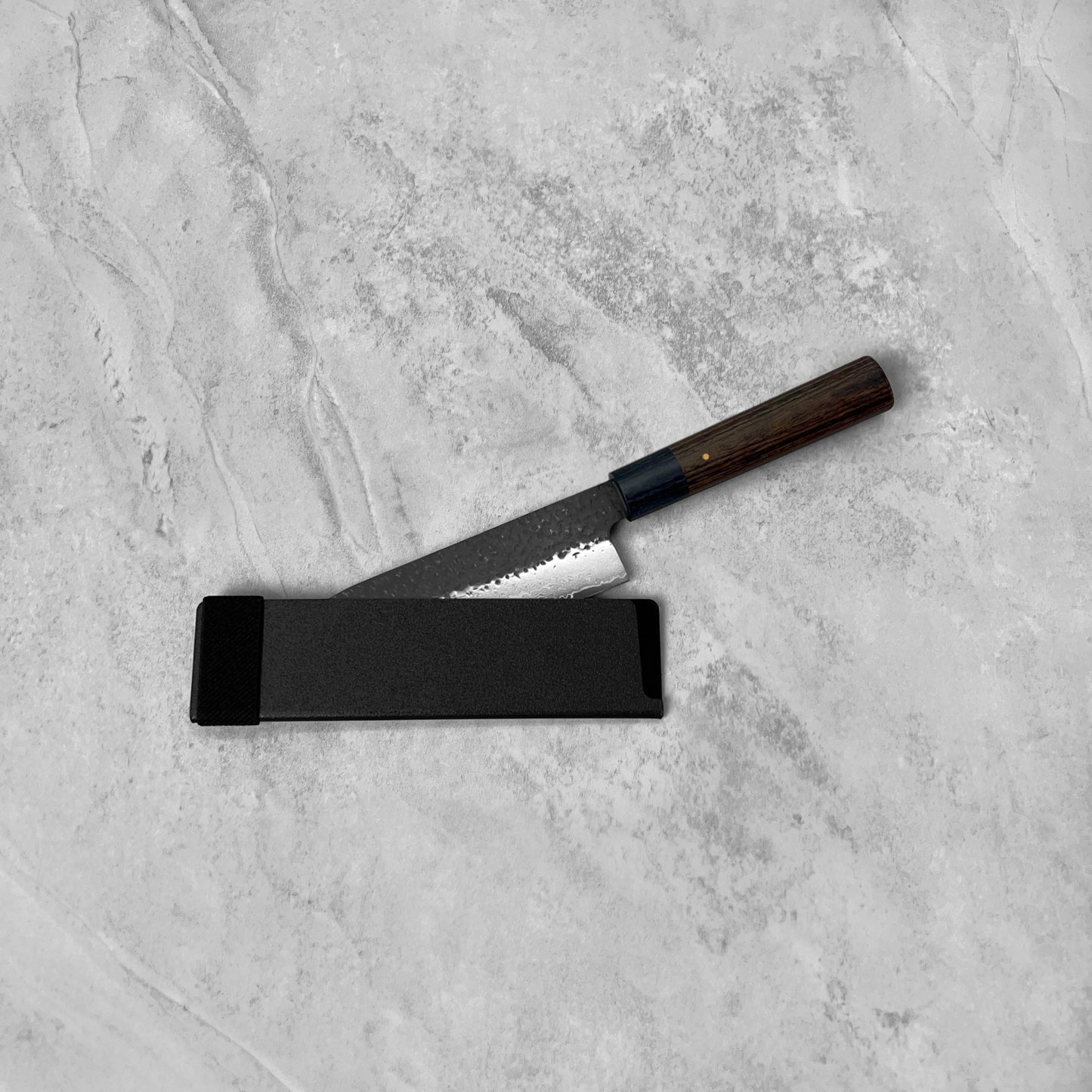 Felt-Lined Knife Guard with Elastic Band
