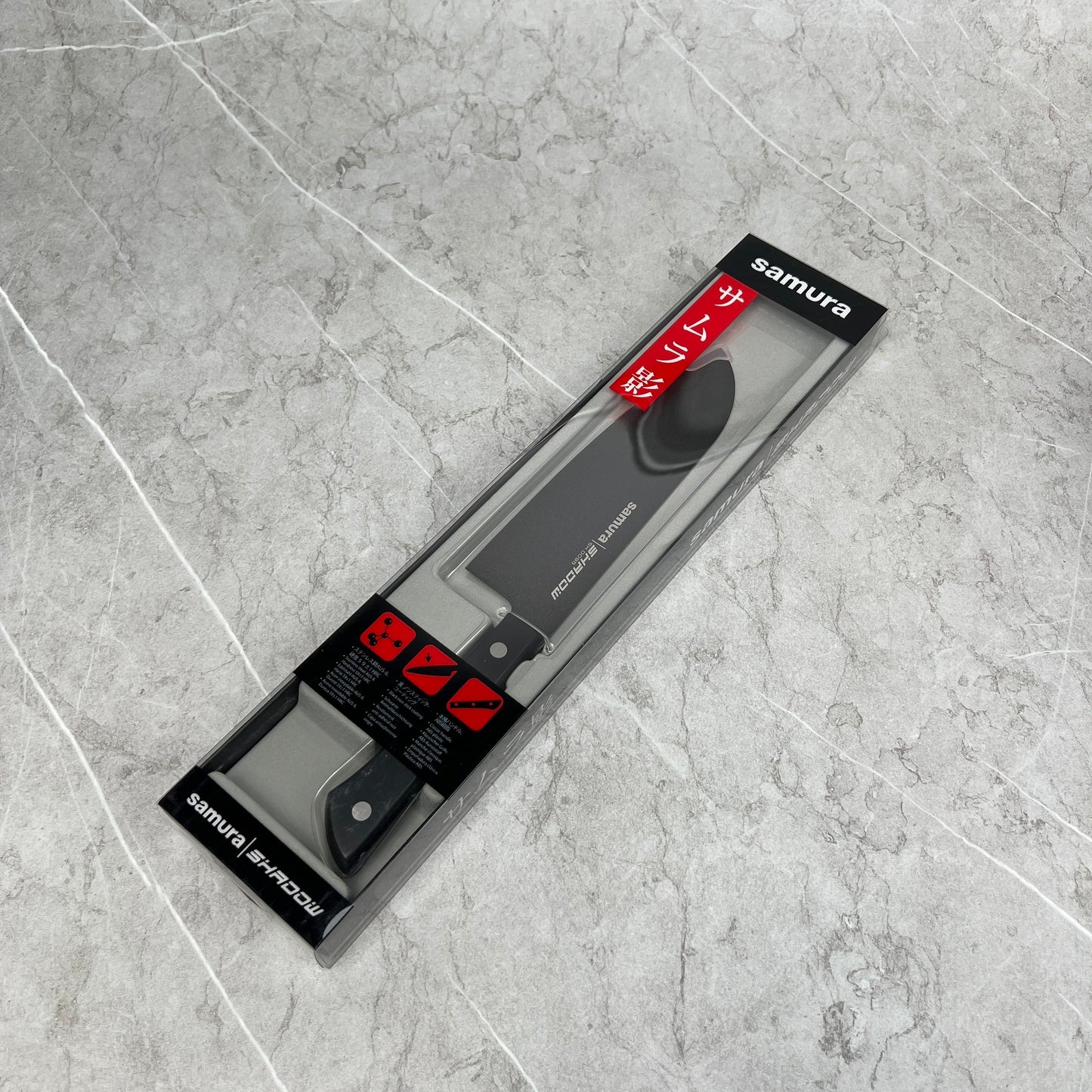 Samura Shadow AUS-8 Non-Stick Santoku 175mm