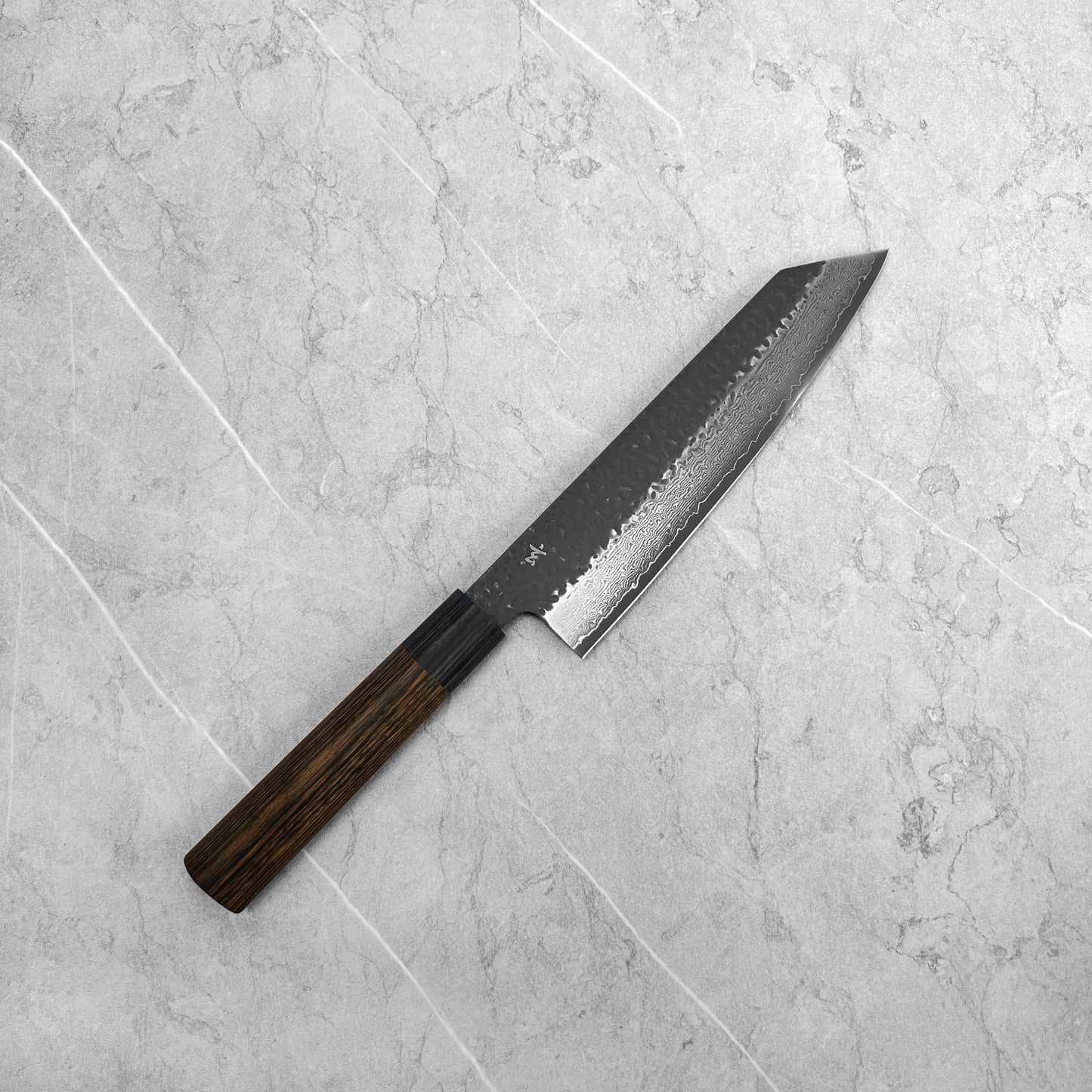 Shizu Hamono Gen Kurouchi Damascus Bunka