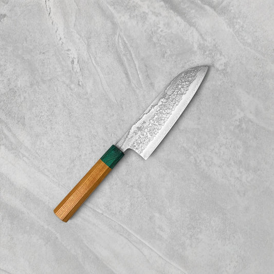 Makoto Kurosaki Kodama VG10W Damascus Santoku 165mm