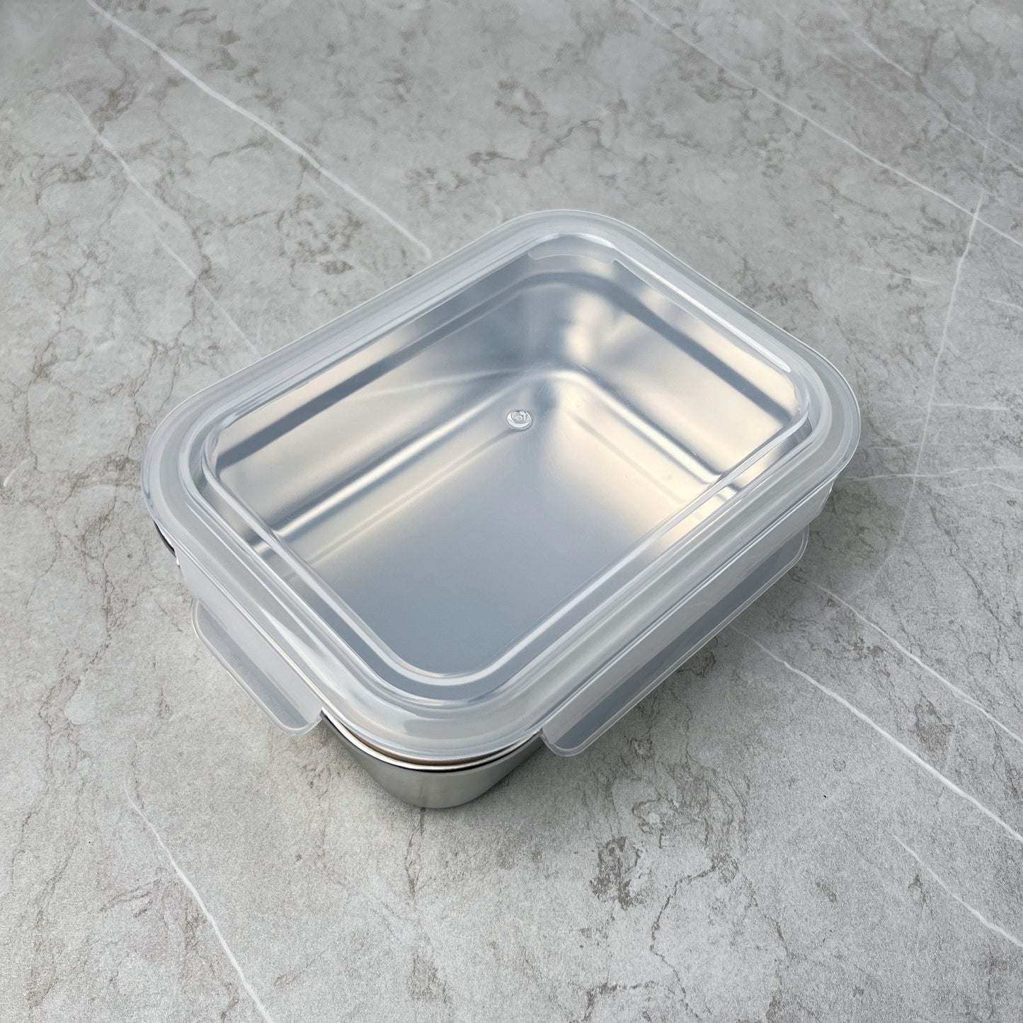 Semiblack Microwavable Stainless Steel Container