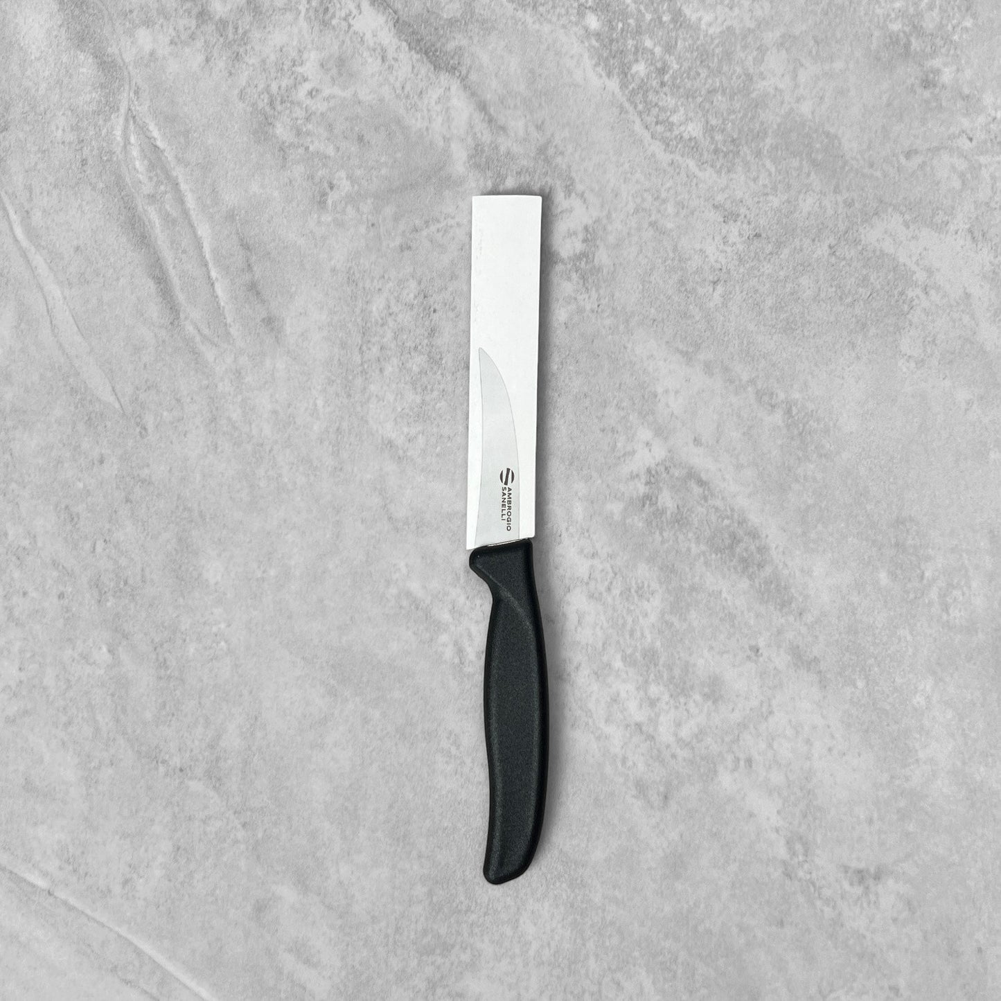 Ambrogio Sanelli Supra Nitro-B Vegetable Turning Knife 70mm (Black)