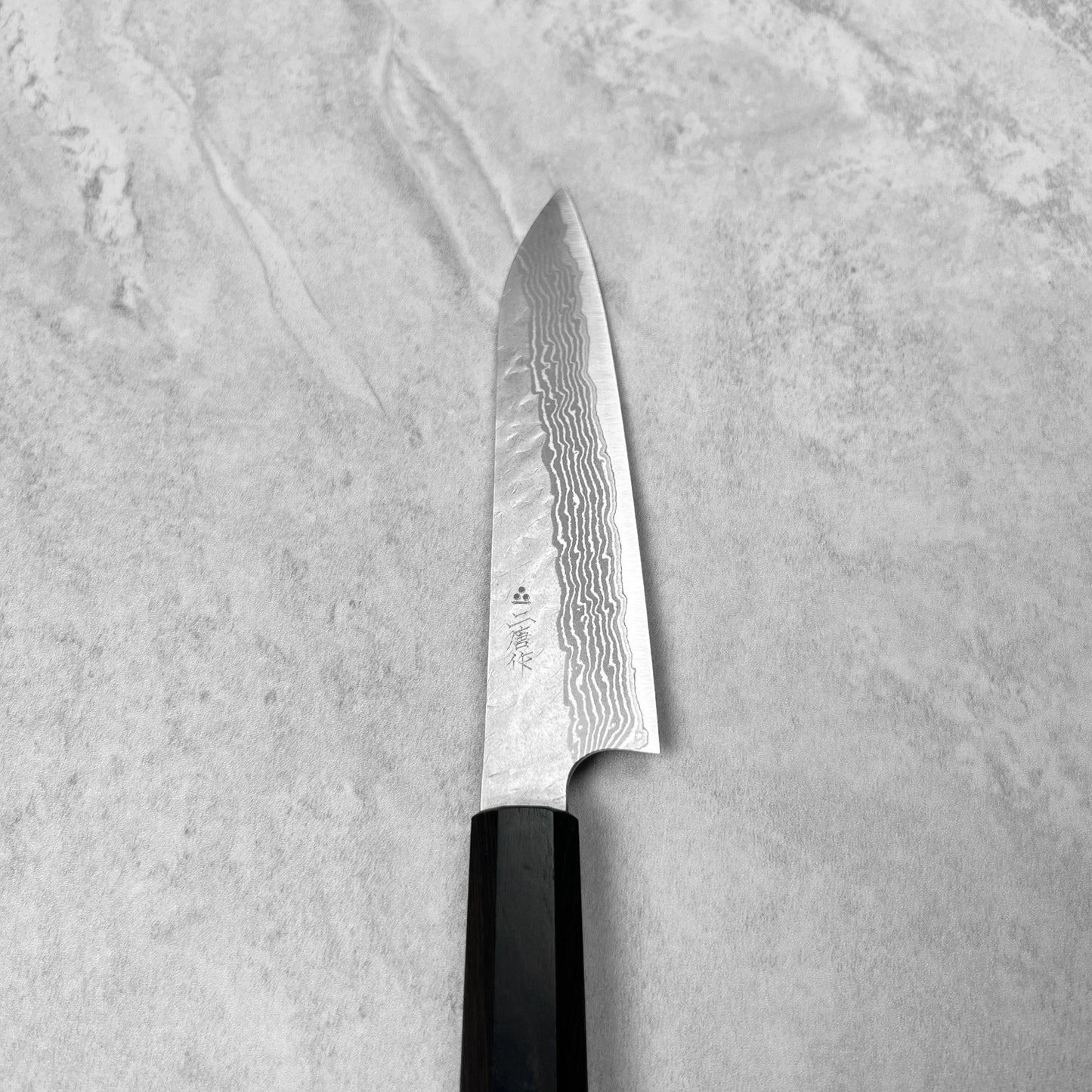 Nigara Hamono VG10 Tsuchime Damascus Petty 150mm