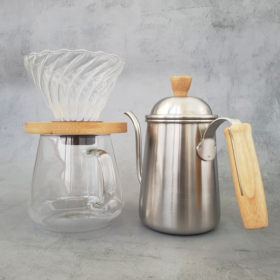 Pour Over Coffee V60 Dripper Set