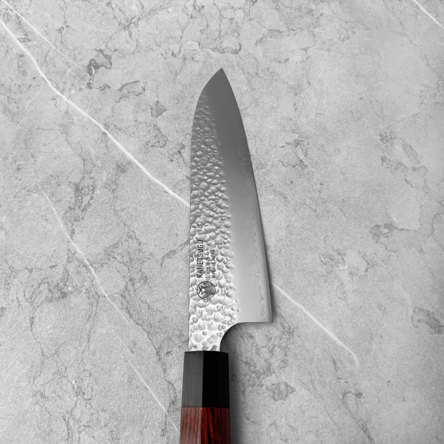 Seki Kanetsugu Heptagon Wood VG2 Santoku 170mm