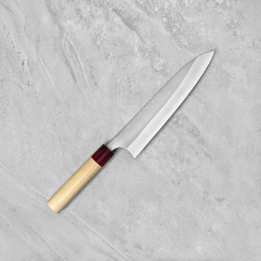 Masakage Yuki White #2 Nashiji Gyuto 210mm