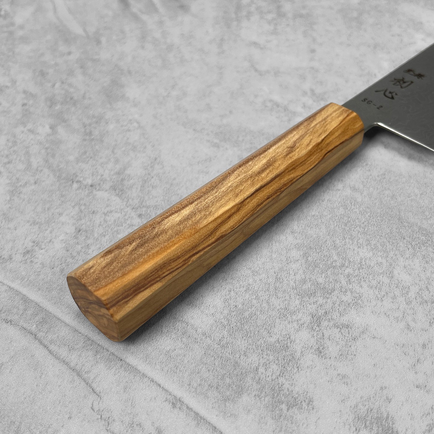 Hatsukokoro Ryuhyo SG2 Damascus Gyuto 210mm
