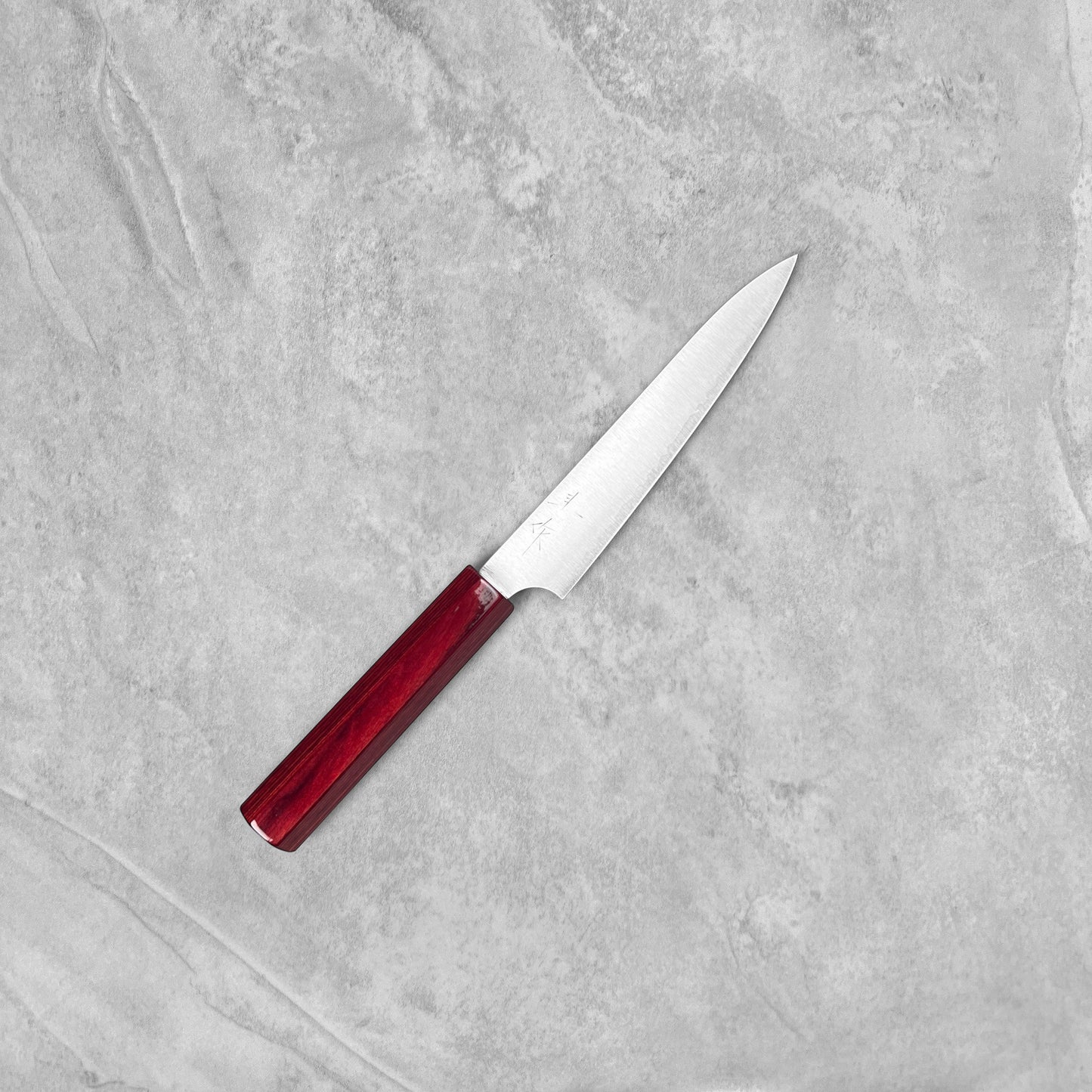 Kei Kobayashi SG2 Migaki Petty 150mm (Red Urushi Handle)