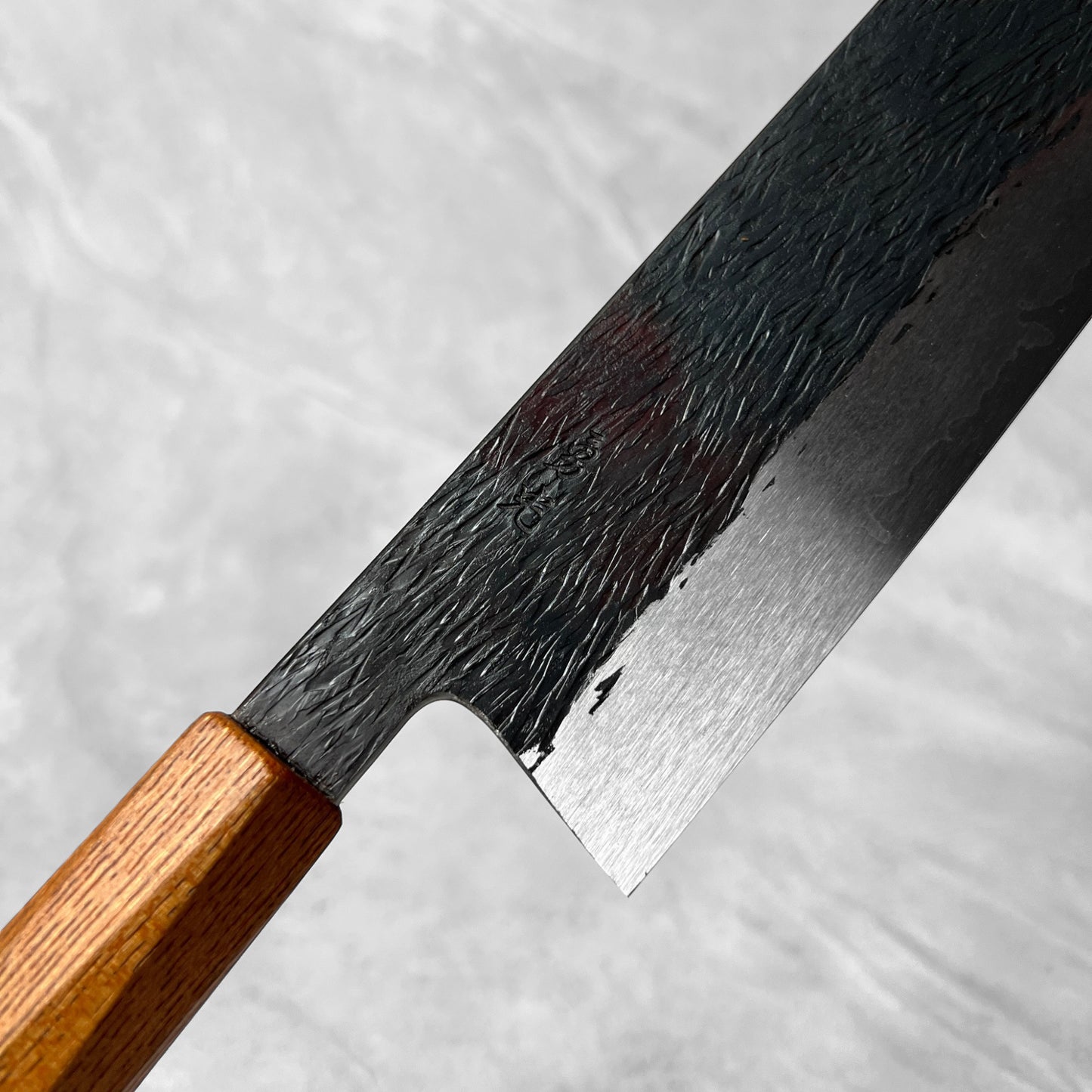 Abe Isamitsu White #1 Kurouchi Kiritsuke Gyuto 210mm