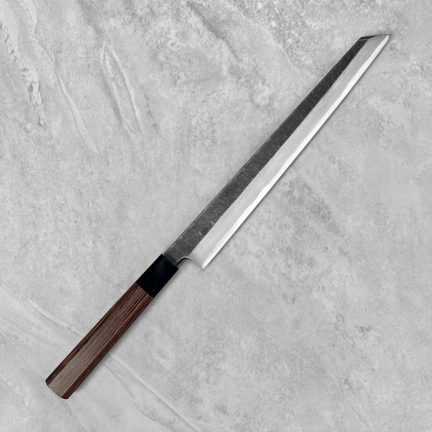 Hatsukokoro x Myojin Shirasagi Blue #2 Kurouchi Kiritsuke Yanagiba