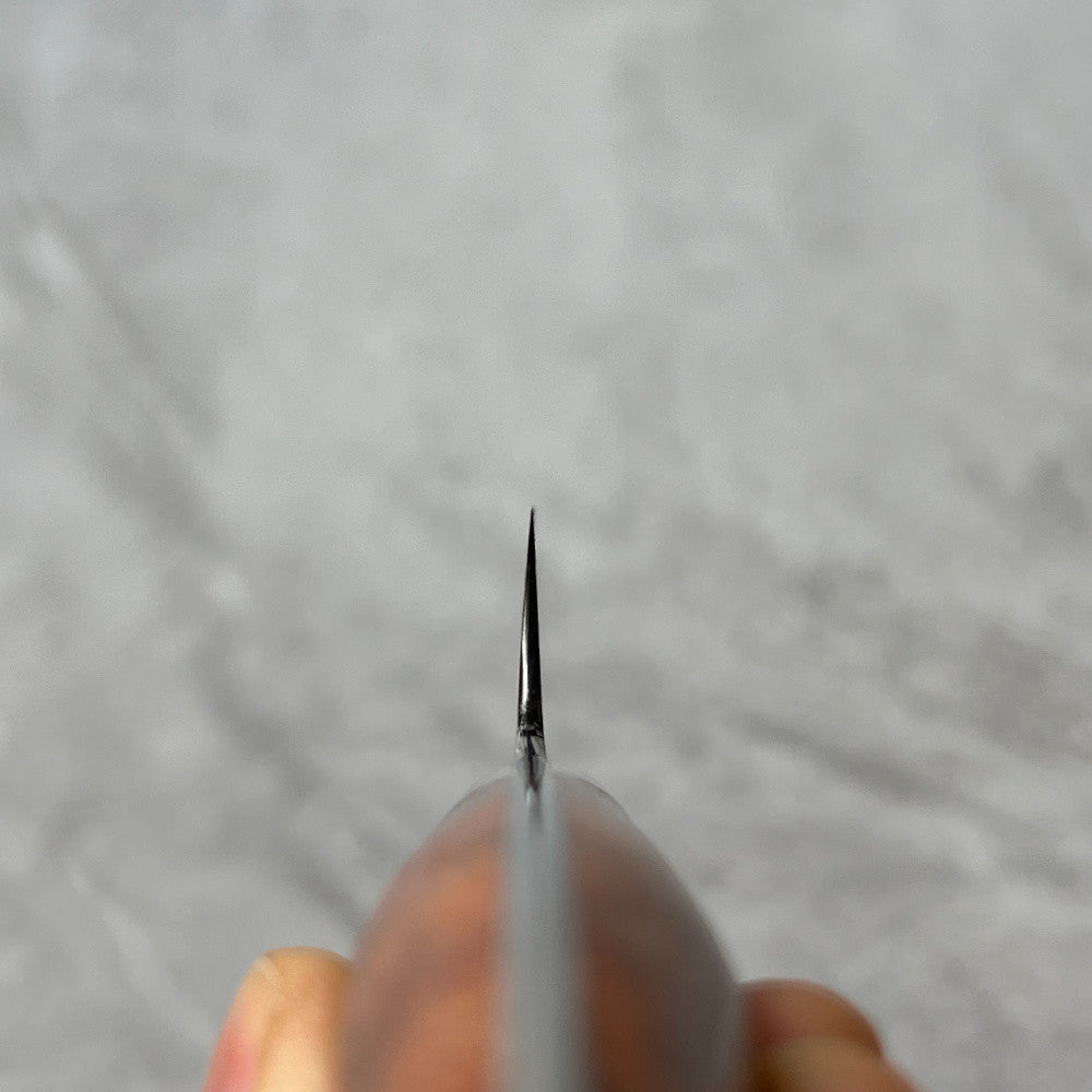 Nigara Hamono Anmon "Raindrop Damascus" SG2 Karin Western Petty 150mm