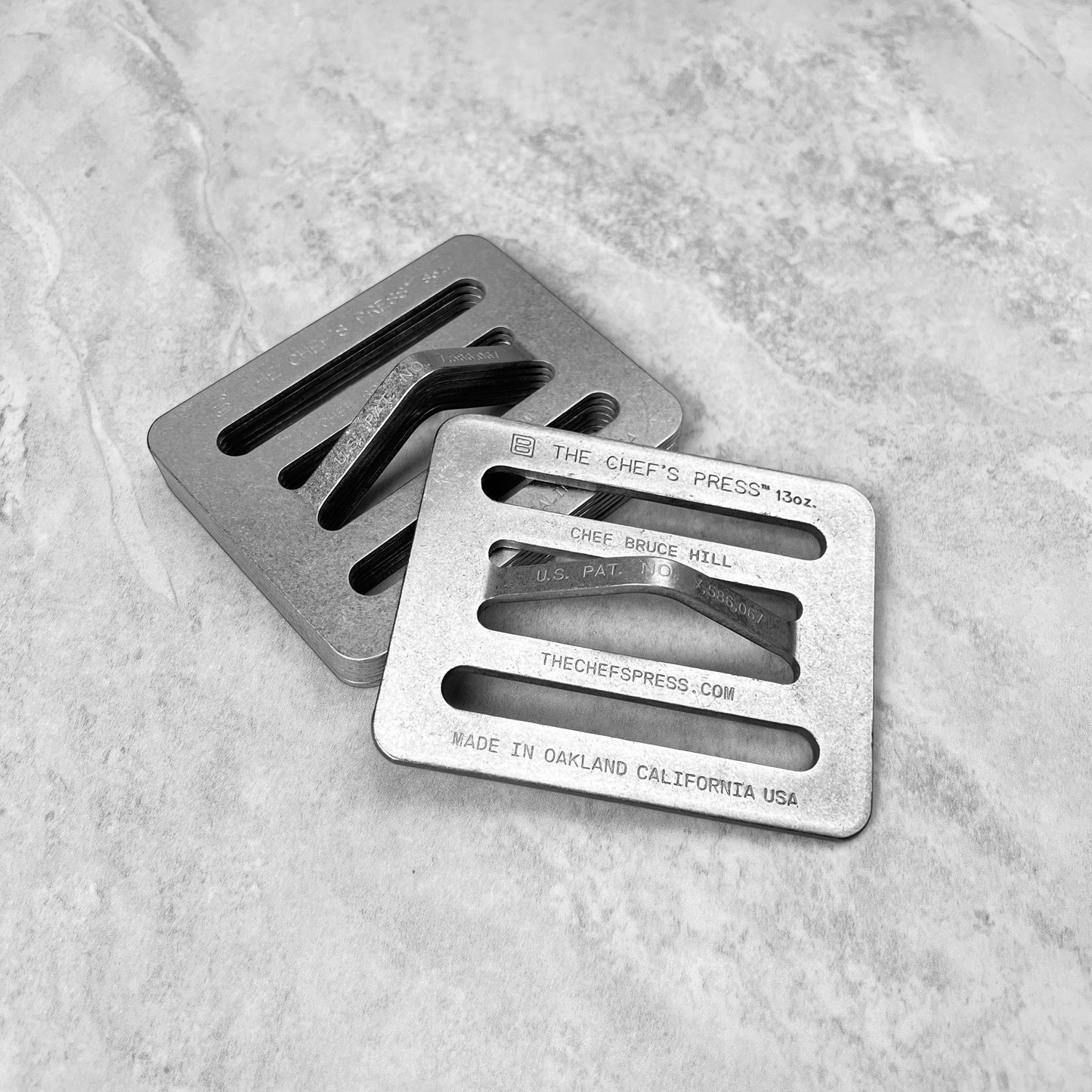 The Chef's Press 8, 13, 18 and 16oz. Round
