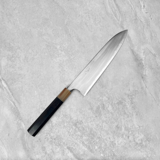 Toshihiro Wakui White #2 Hairline Migaki Gyuto 210mm