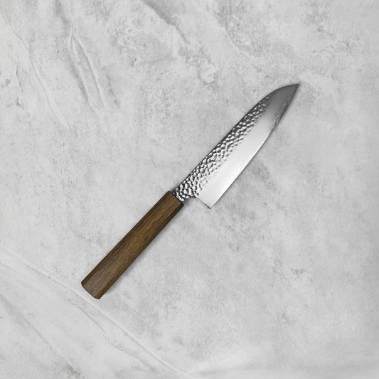 Seki Kanetsugu Shiun VG10 Smoke Black Santoku 170mm