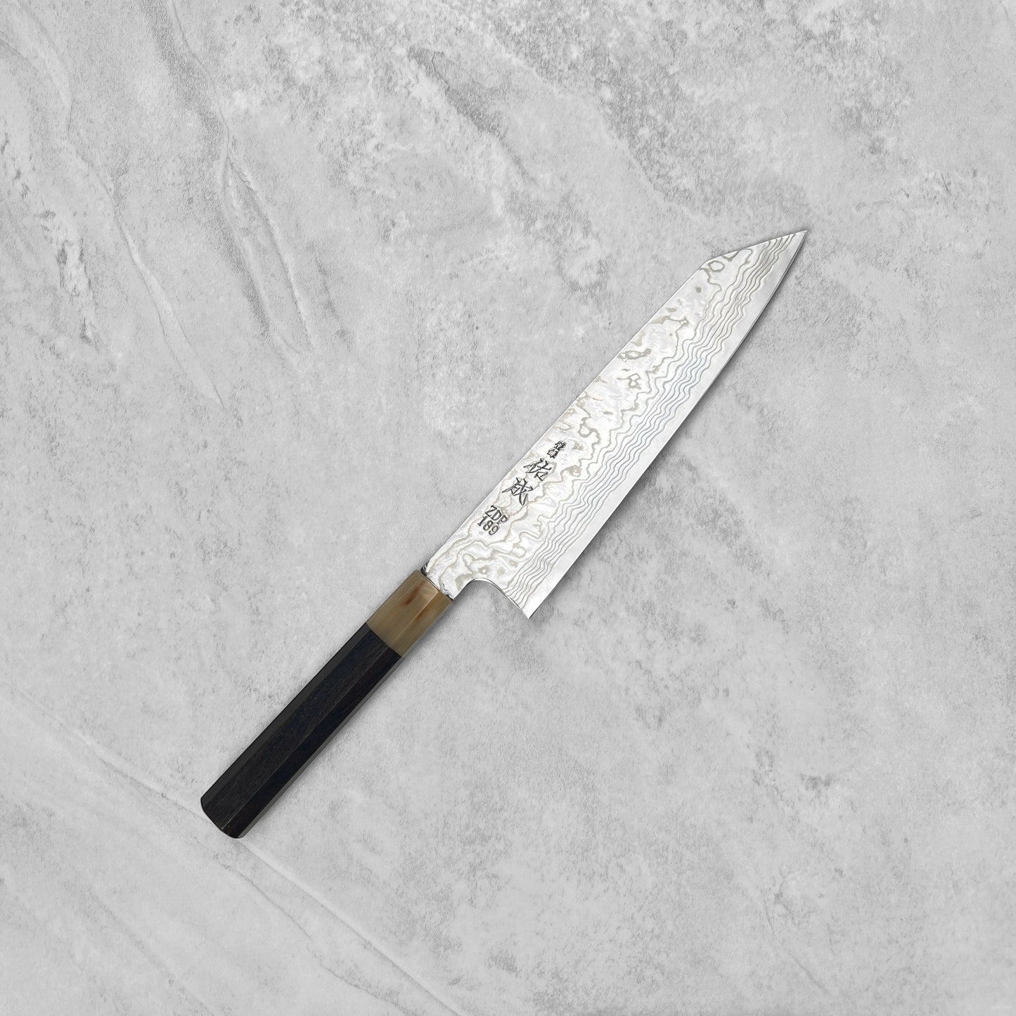 Sukenari ZDP189 Damascus Kiritsuke Gyuto