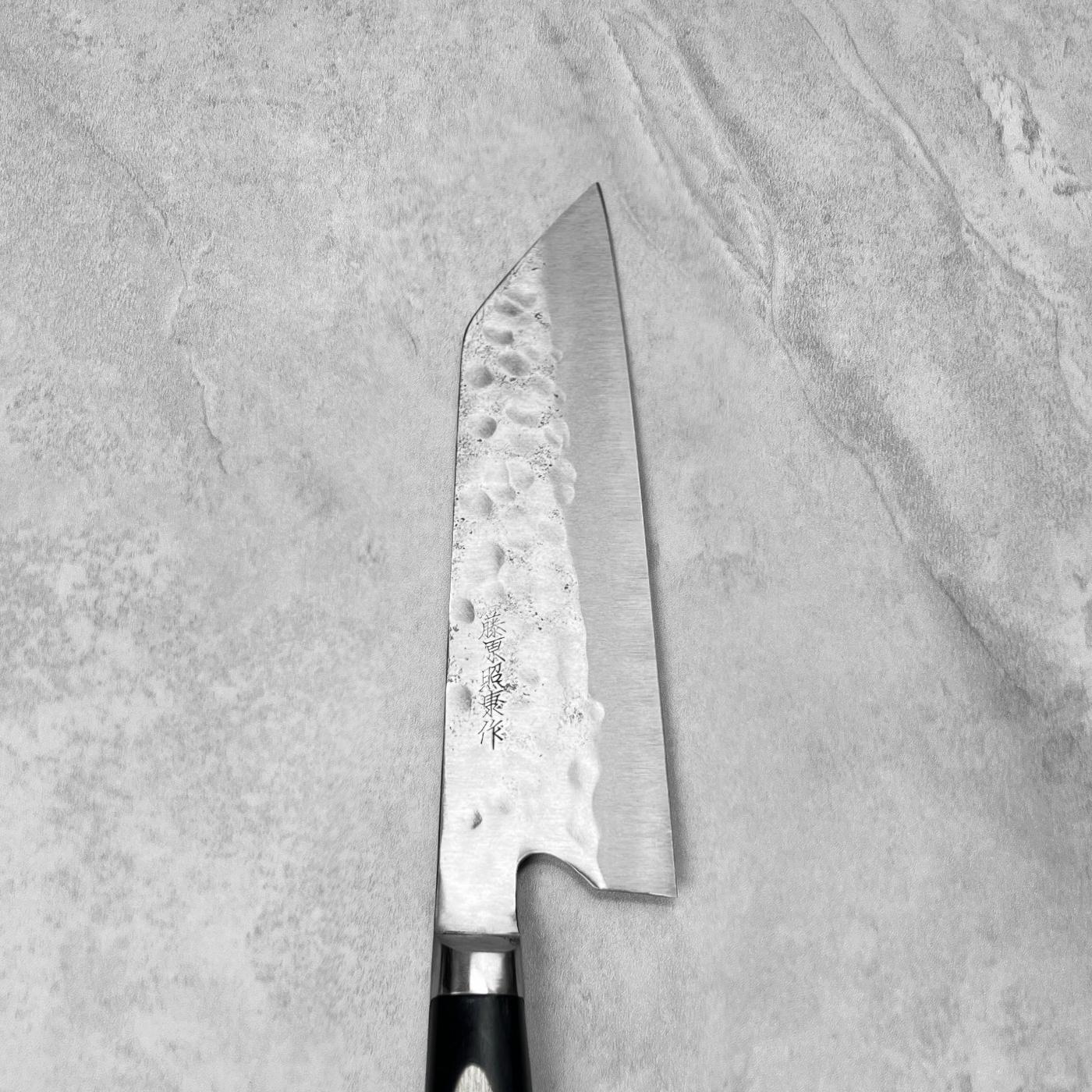Fujiwara Teruyasu Maboroshi White #1 Western Santoku 180mm