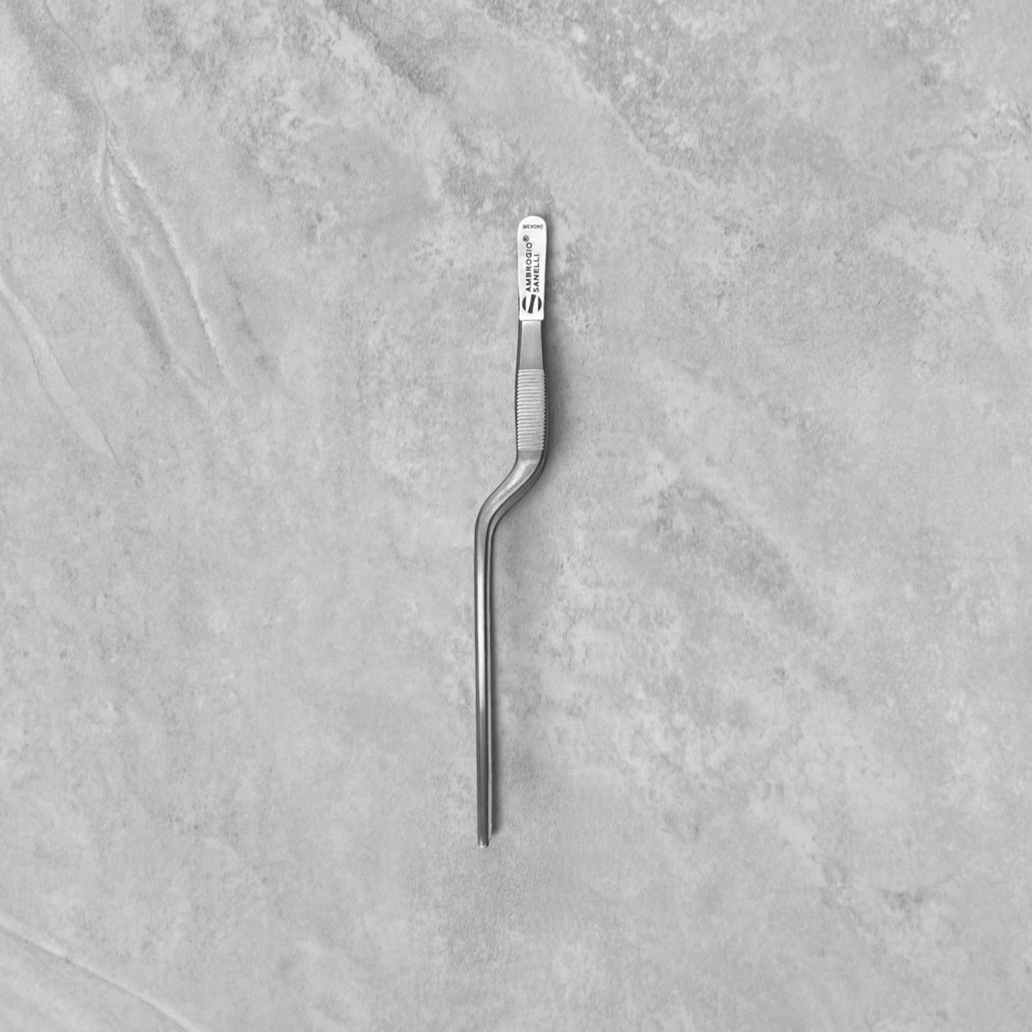 Ambrogio Sanelli Stainless Steel Offset Tweezer 200mm