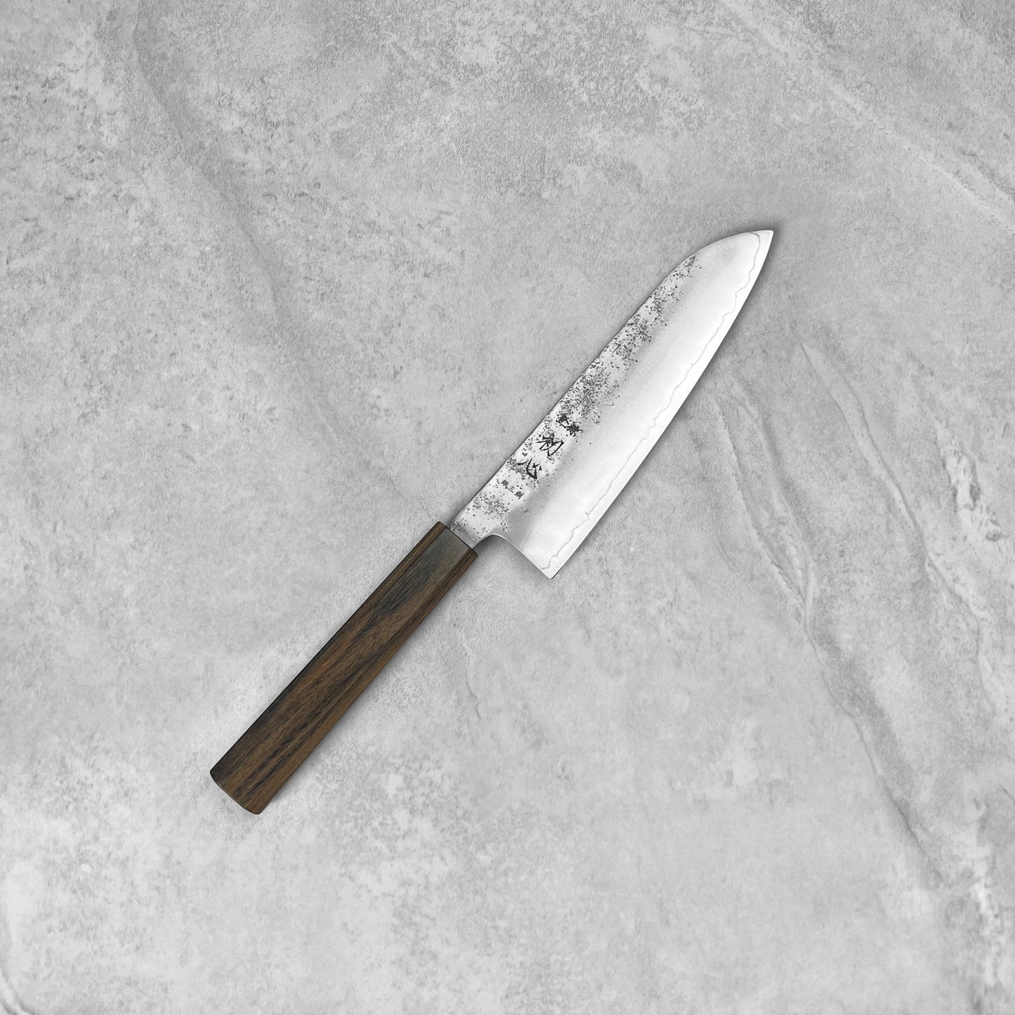 Hatsukokoro Ginrei Ginsan Nashiji Santoku 170mm