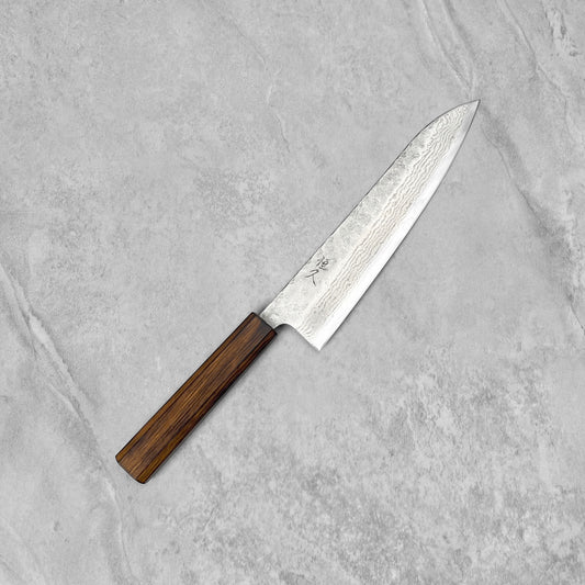 Tsunehisa 440C Nashiji Damascus Gyuto 210mm