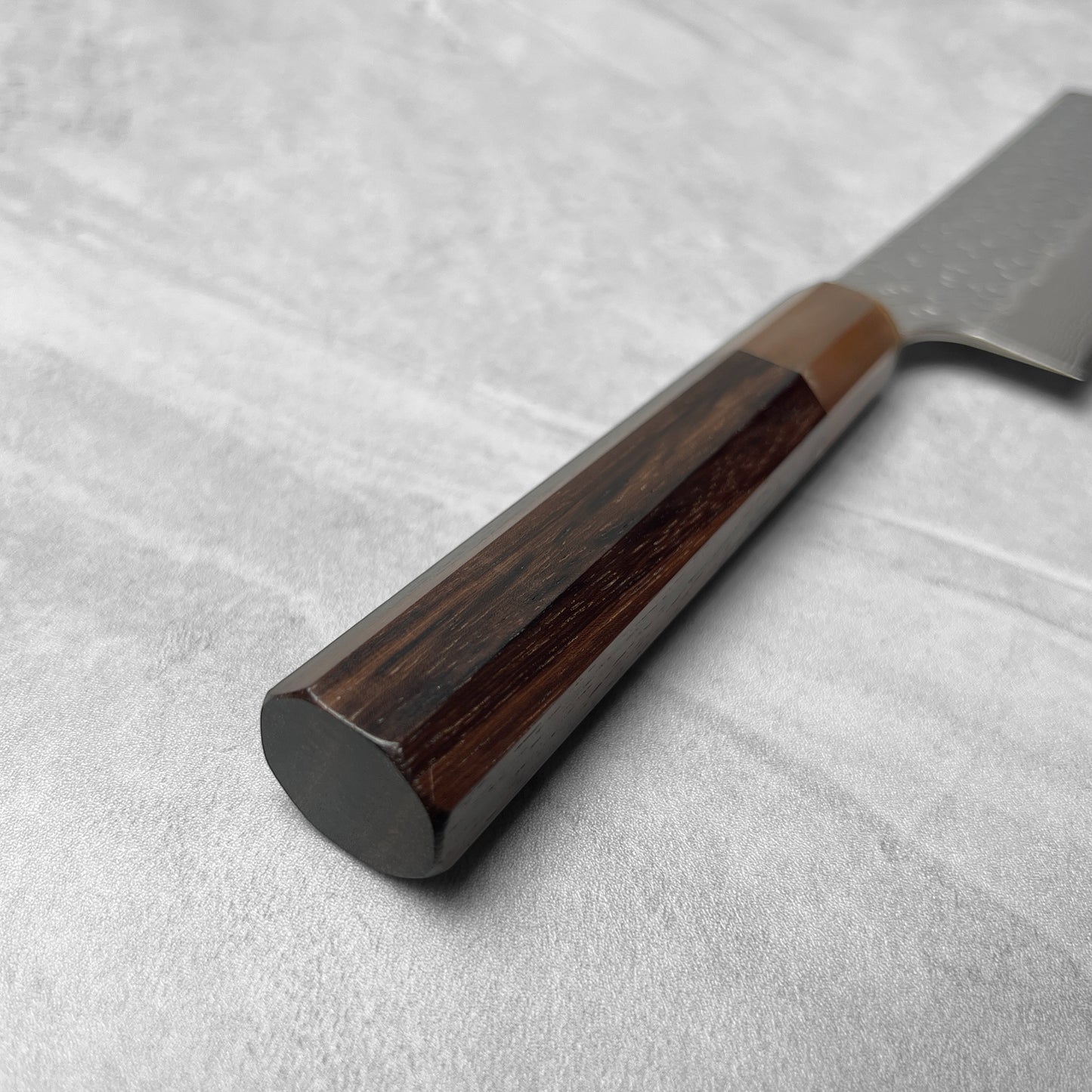 Nigara Hamono SG STRIX Tsuchime Damascus Nakiri 180mm
