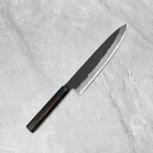 Mutsumi Hinoura AS Kurouchi Nashiji Gyuto 240mm