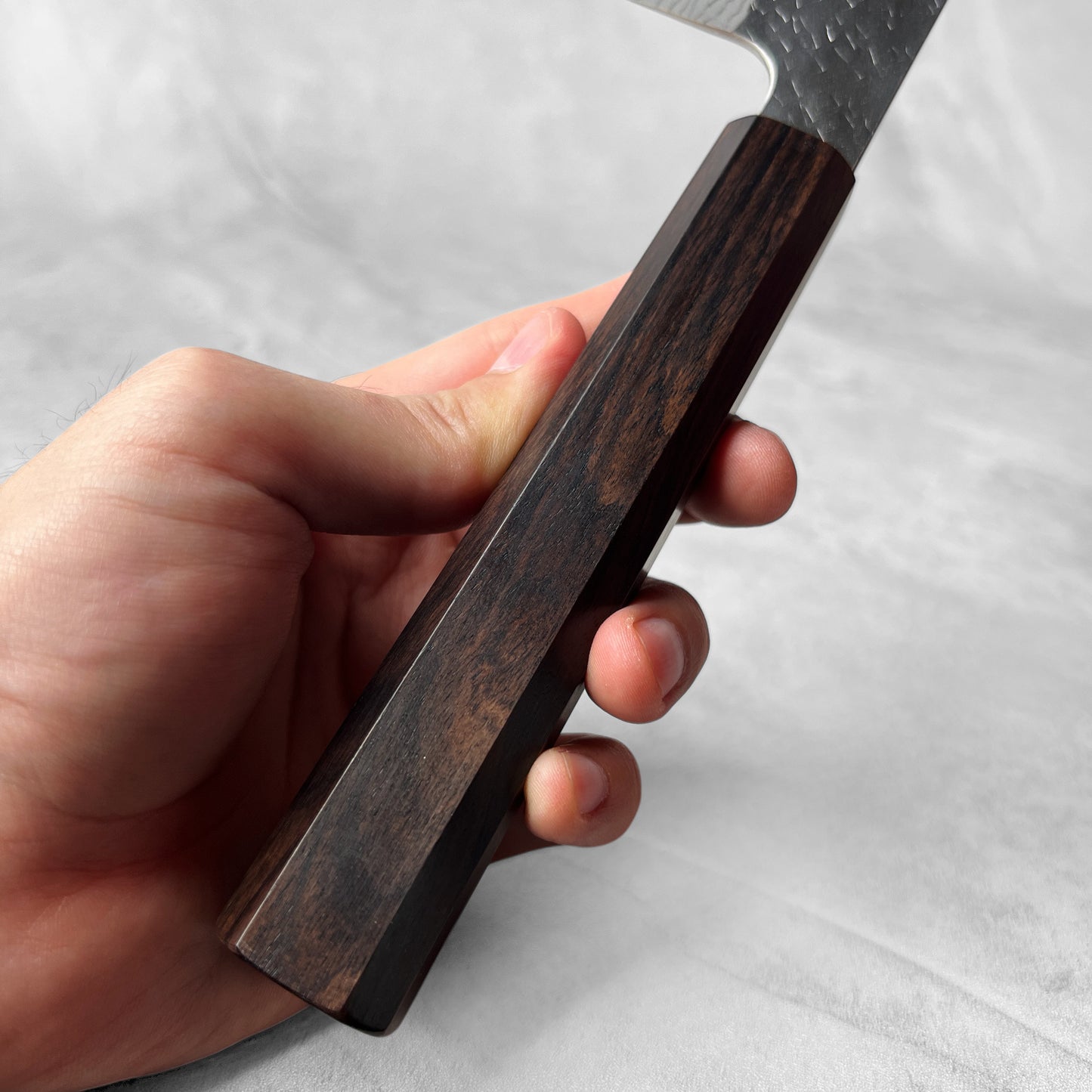 Nigara Hamono VG10 Tsuchime Damascus Kiritsuke Gyuto 210mm