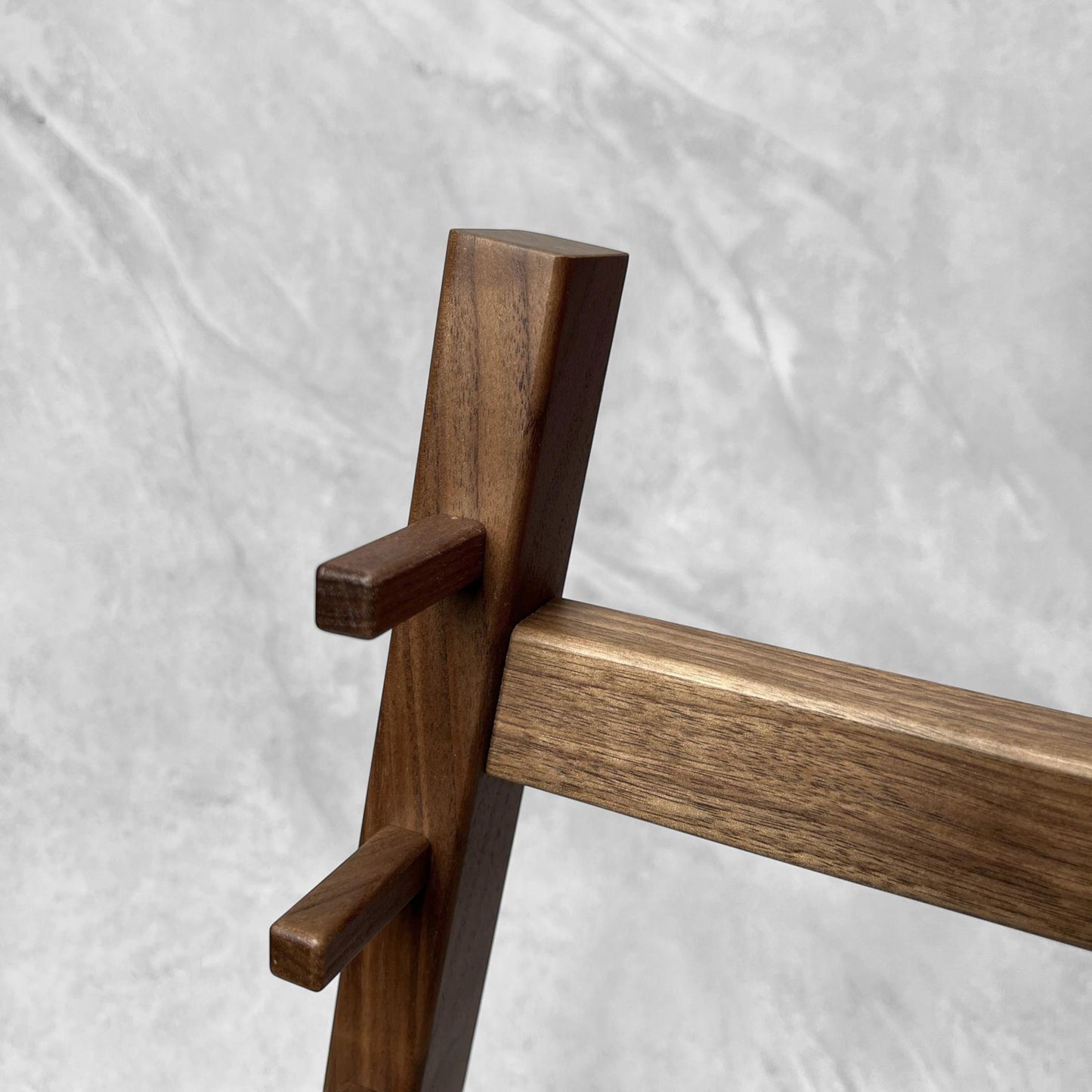 6-Tier Walnut Knife Stand