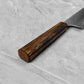 Seki Kanetsugu Shiun VG10 Soot Black Nakiri 170mm
