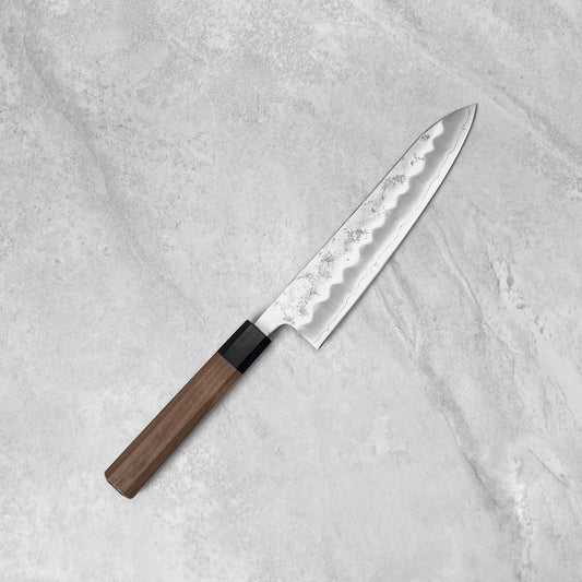 Ohishi Ginsan Nashiji Gyuto 210mm