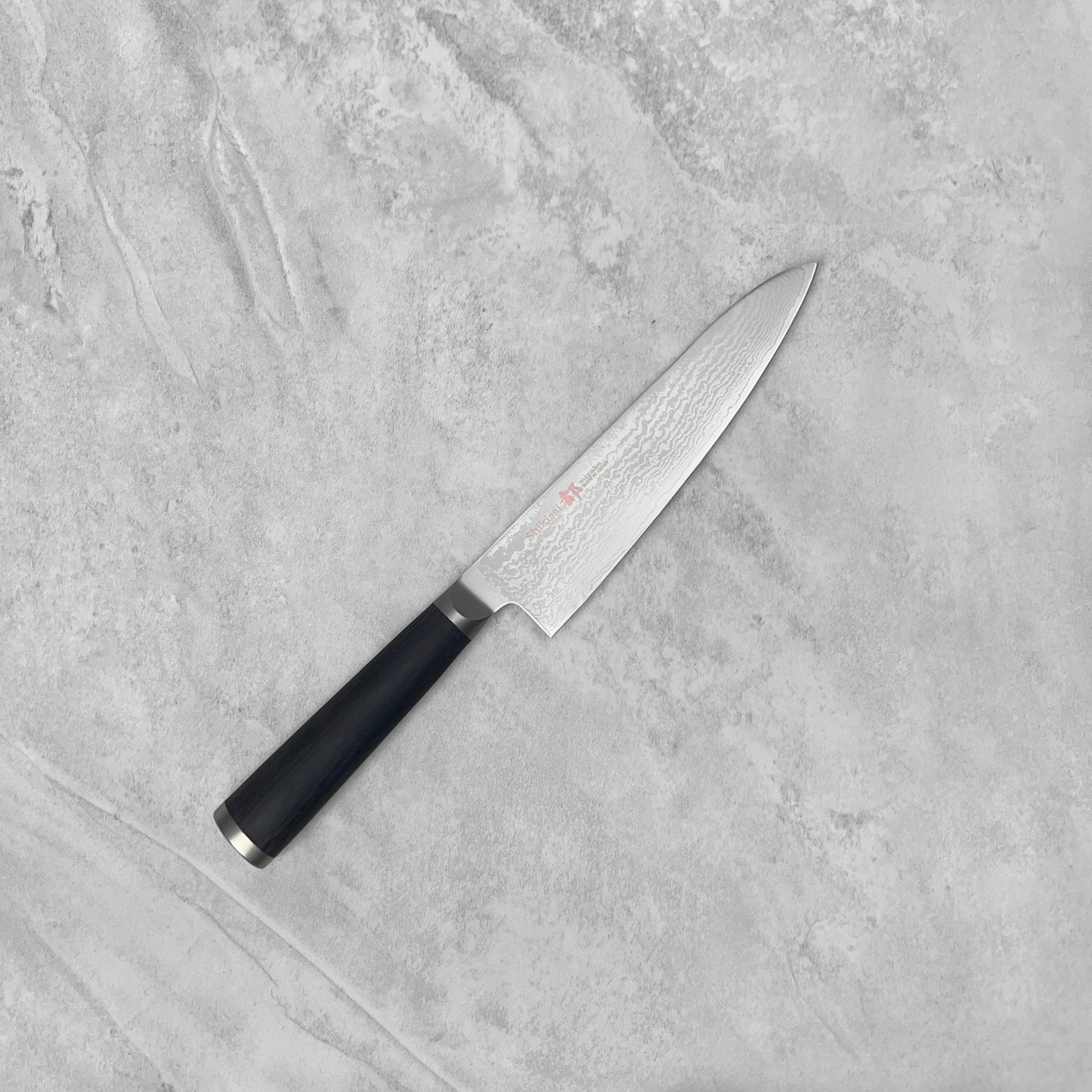 Shikisai Miyako AUS-8 Damascus Gyuto